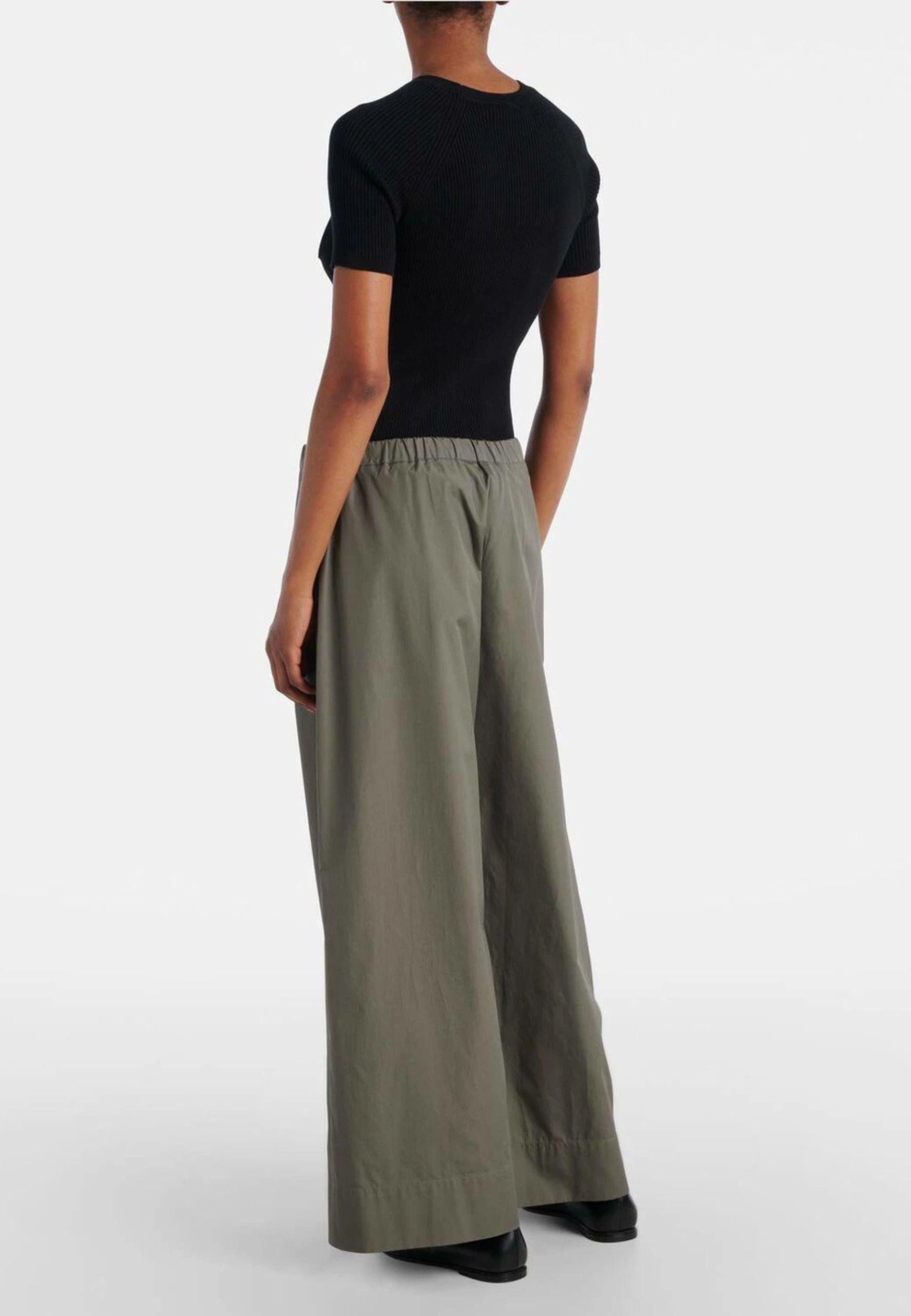Pantalone wide-leg in cotone - 'S Max Mara