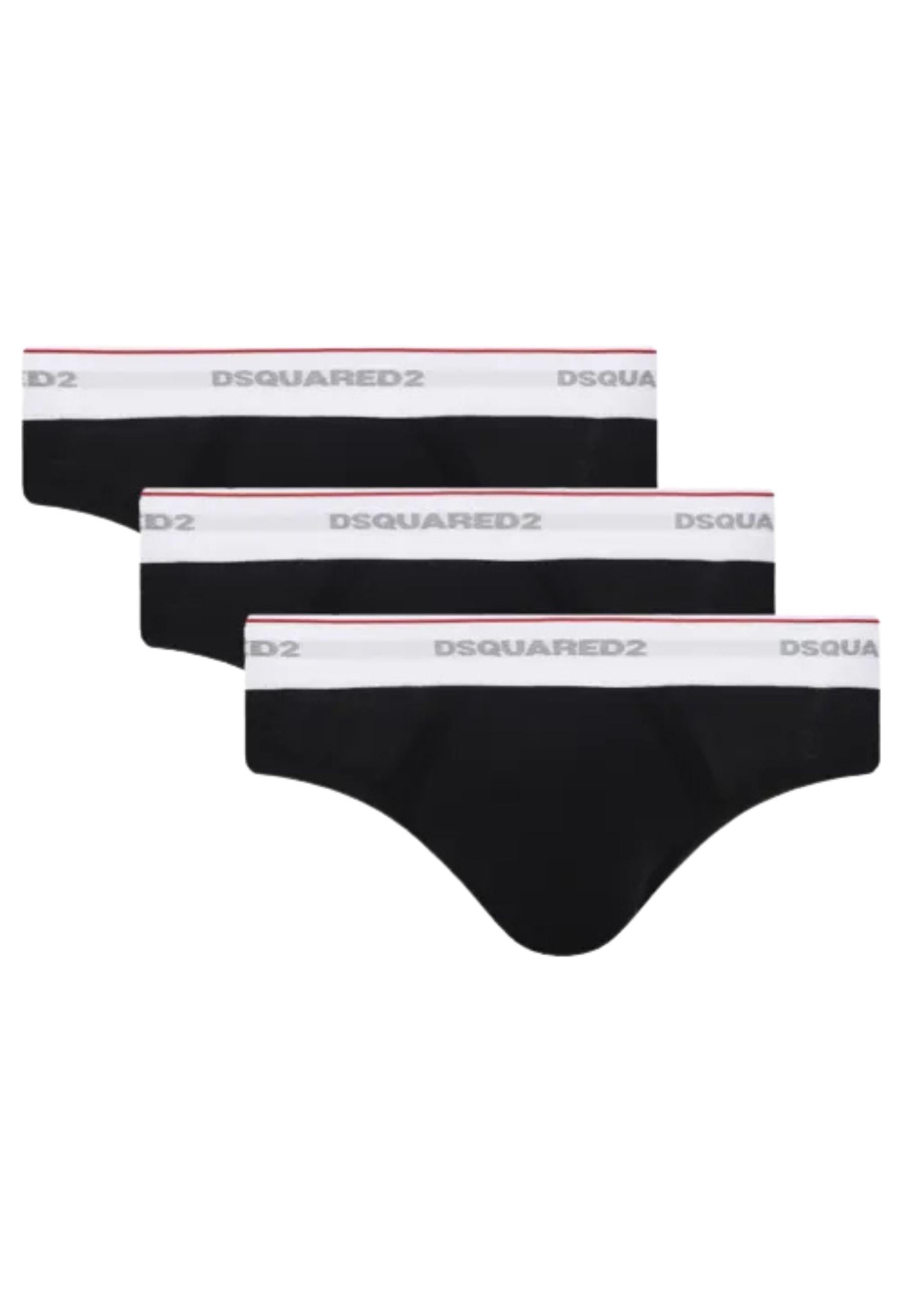 Confezione da 3 slip di colore nero