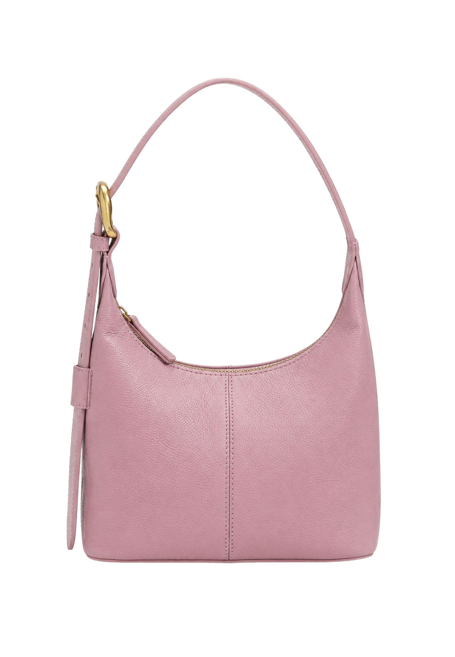 Borsa Hobo Donna in Vera Pelle con Tracolla Regolabile