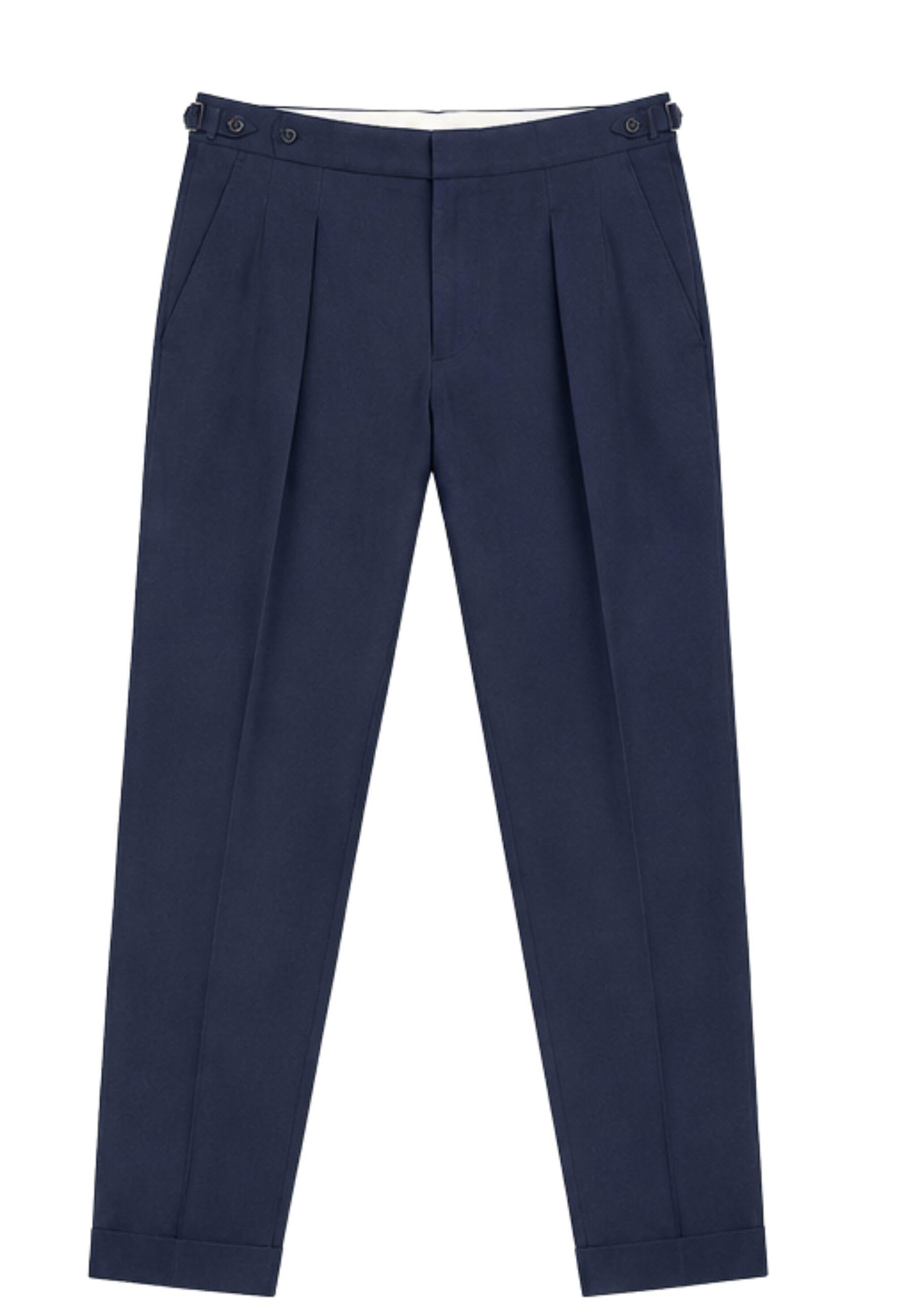 Briglia - Pantalone sartoriale in cotone e lino