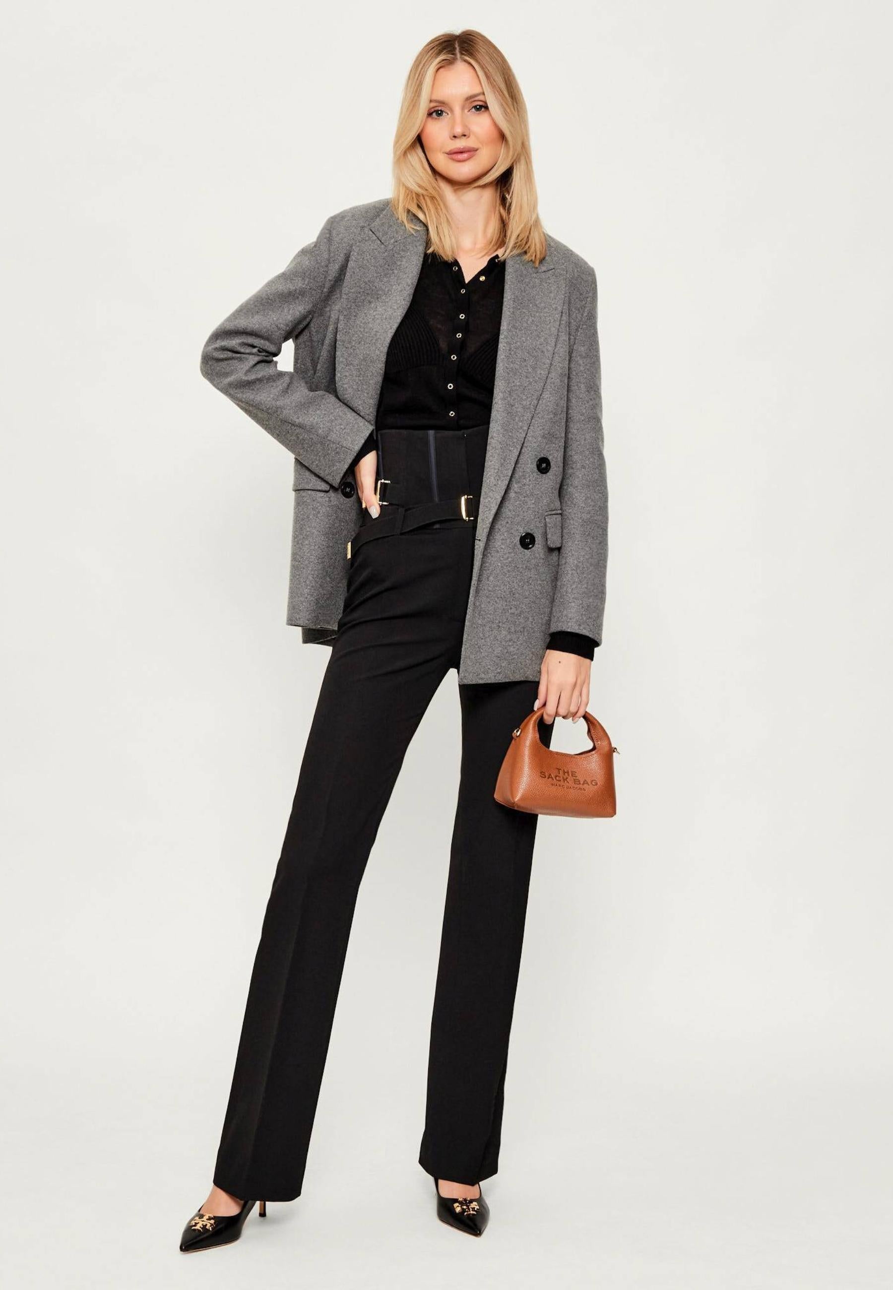 Pantaloni Pinko Piadina in Crêpe Stretch