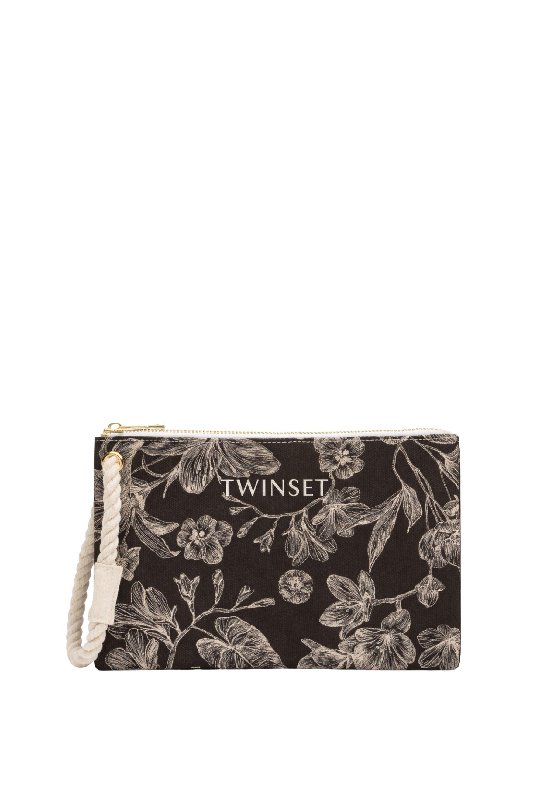 Twinset U&B - Pochette stampa floreale