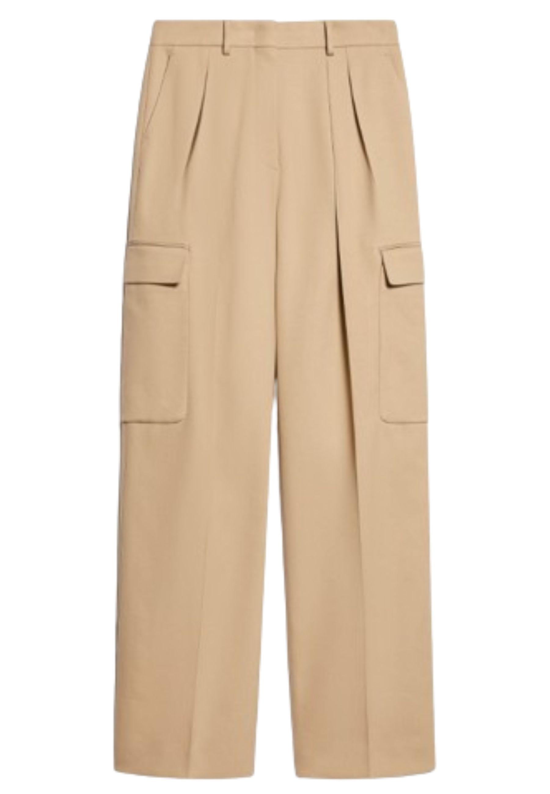 SPORTMAX PANTALONE CARGO A VITA BASSA "VERBAS".