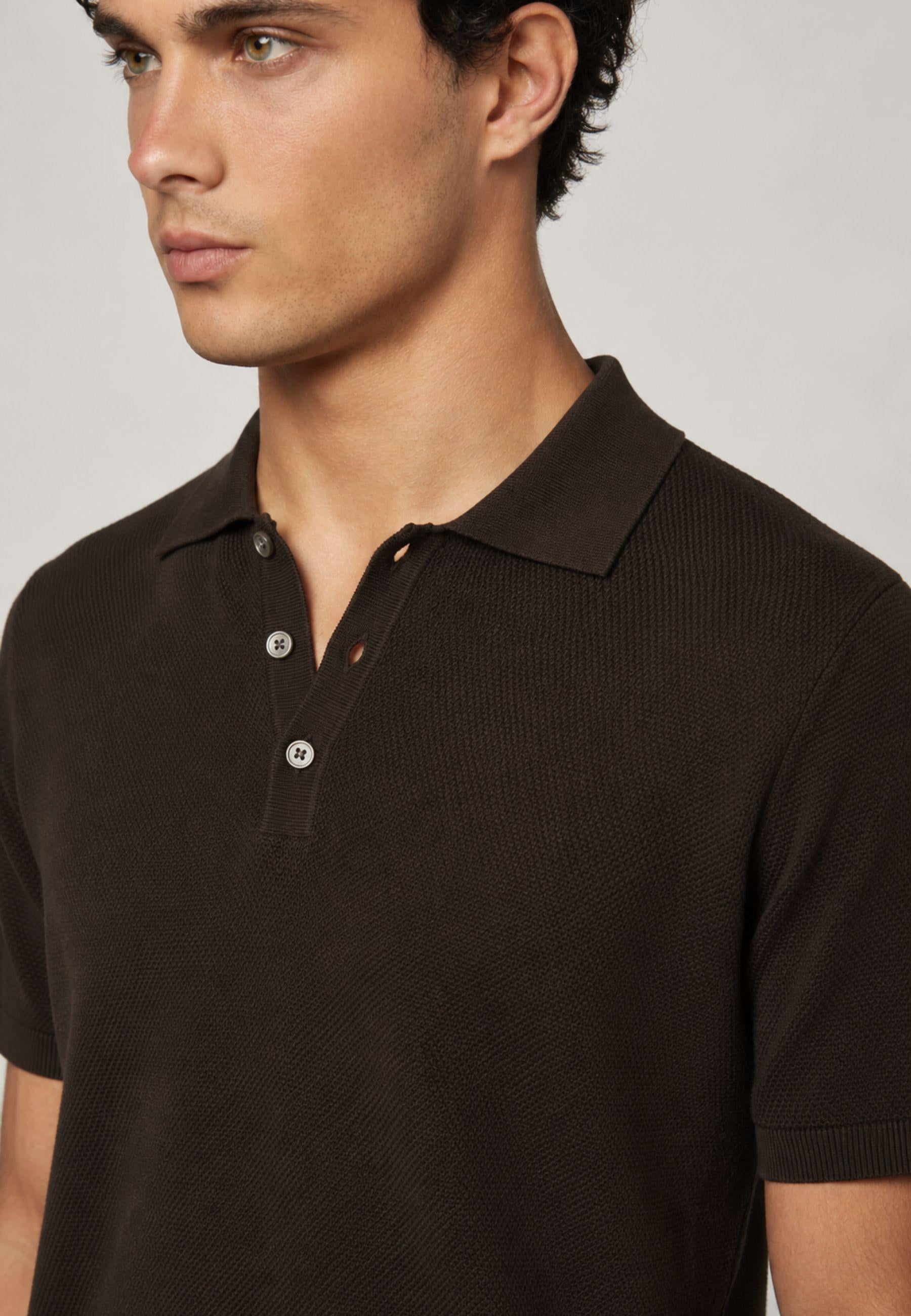 Daniele Fiesoli Polo in Maglia di Cotone