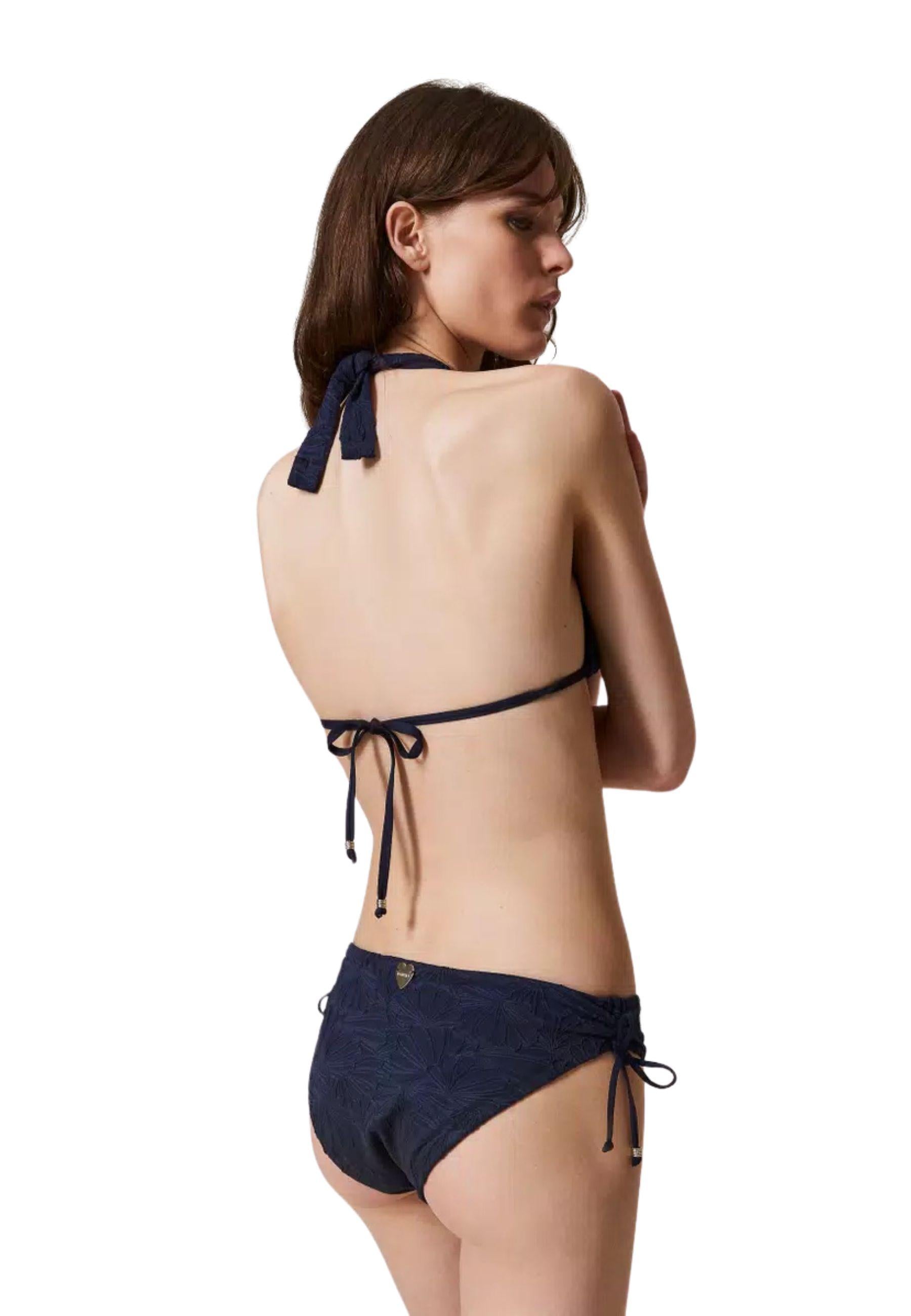 Slip da bagno jacquard con coulisse
