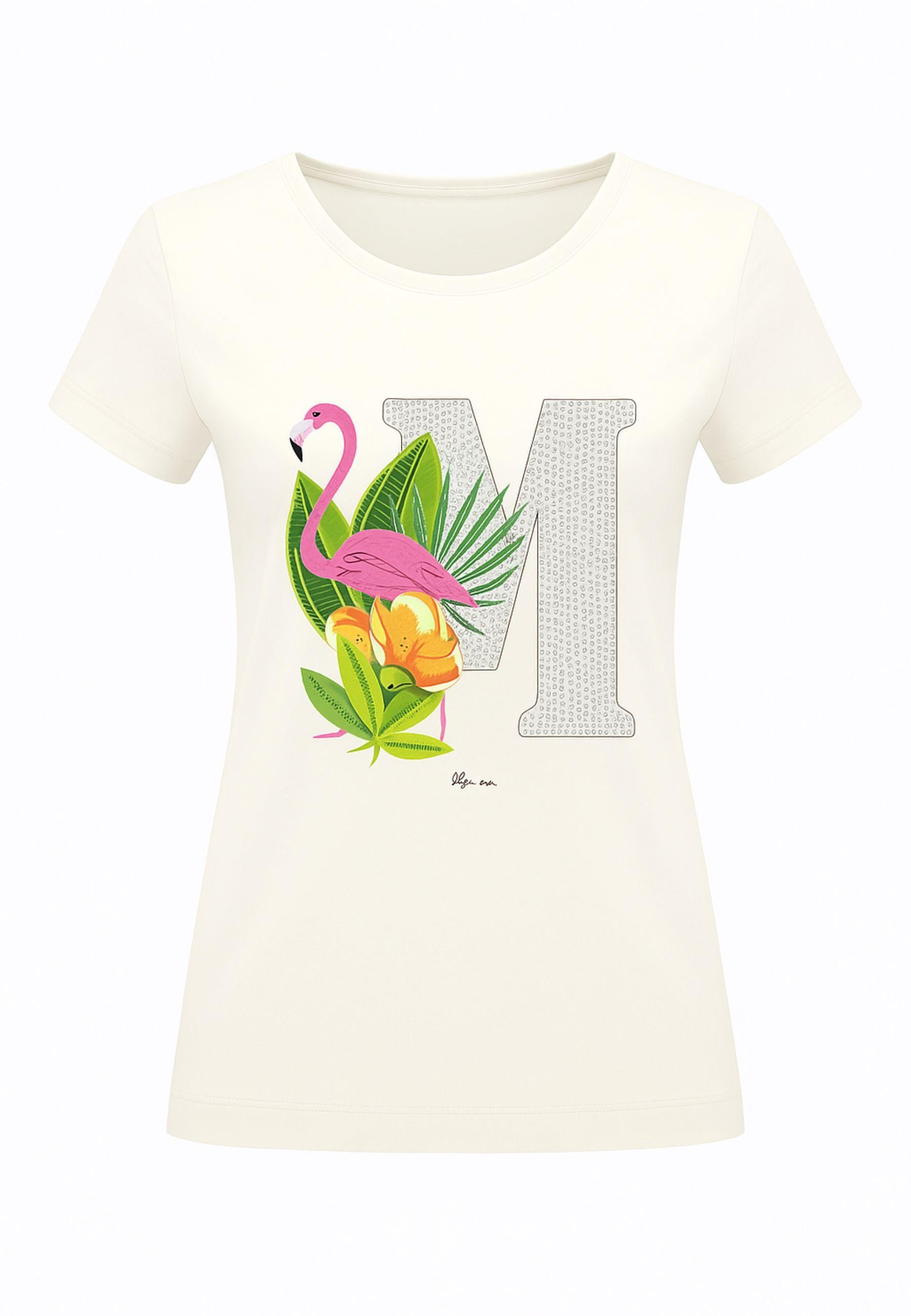 T-shirt con brillantini