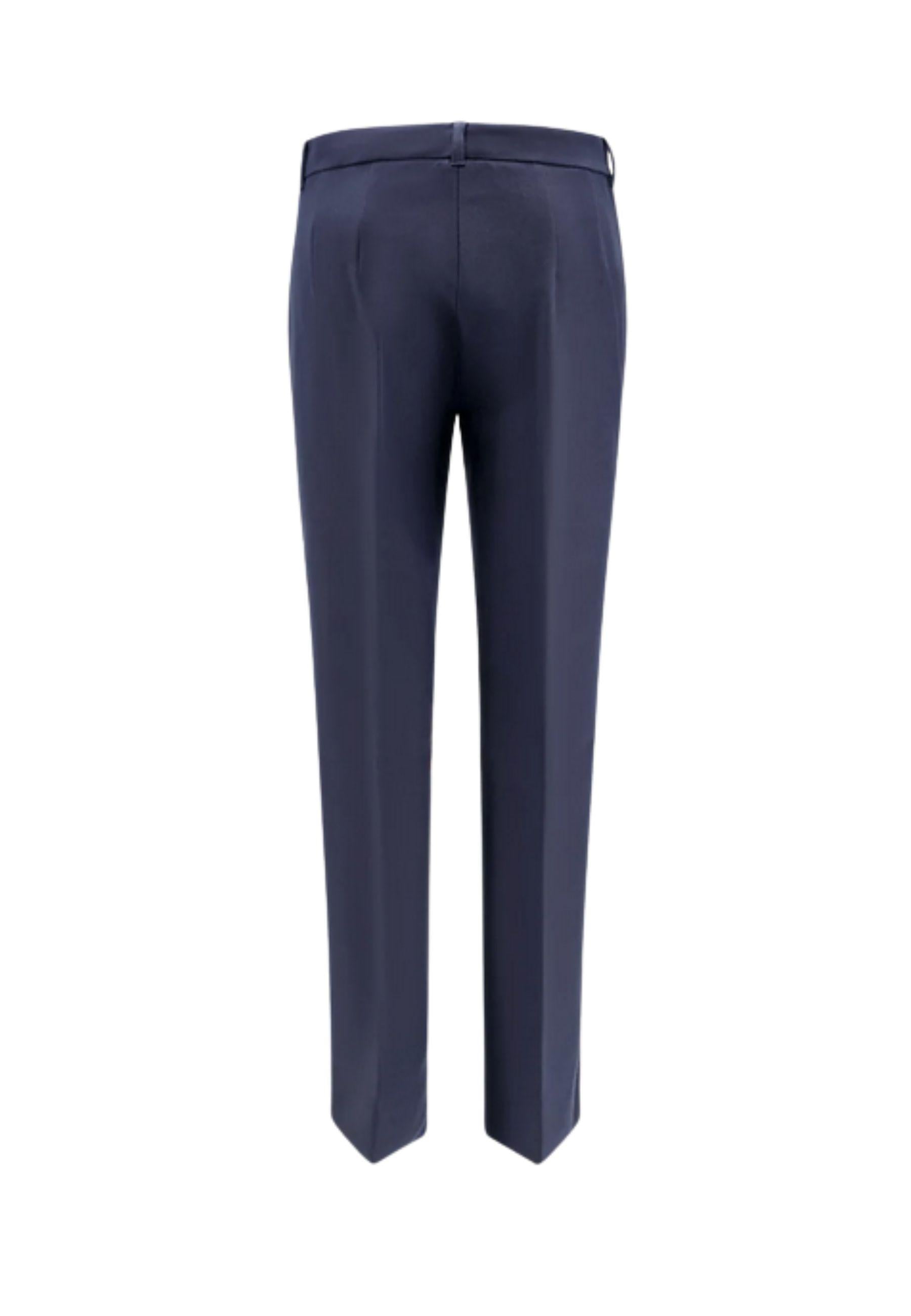 S Max Mara - Pantaloni Fatina in Cotone e Viscosa Stretch