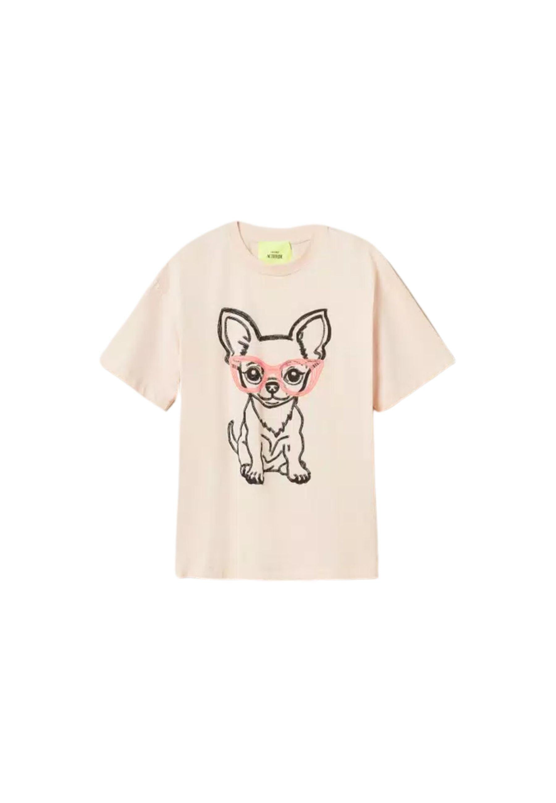 T-shirt oversize con stampa e ricamo - Actitude by Twinset
