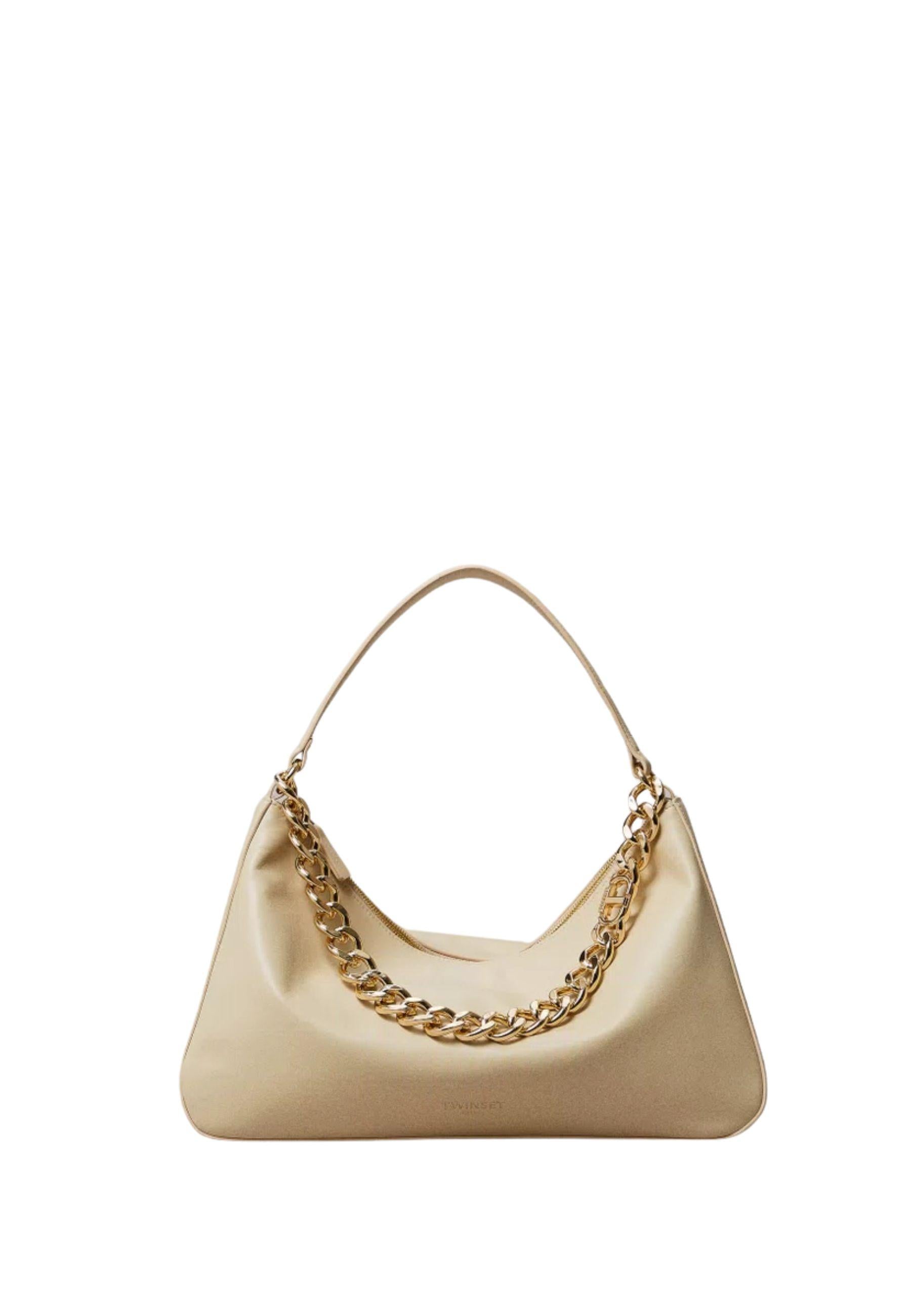 Borsa 'Liliane' media in pelle
