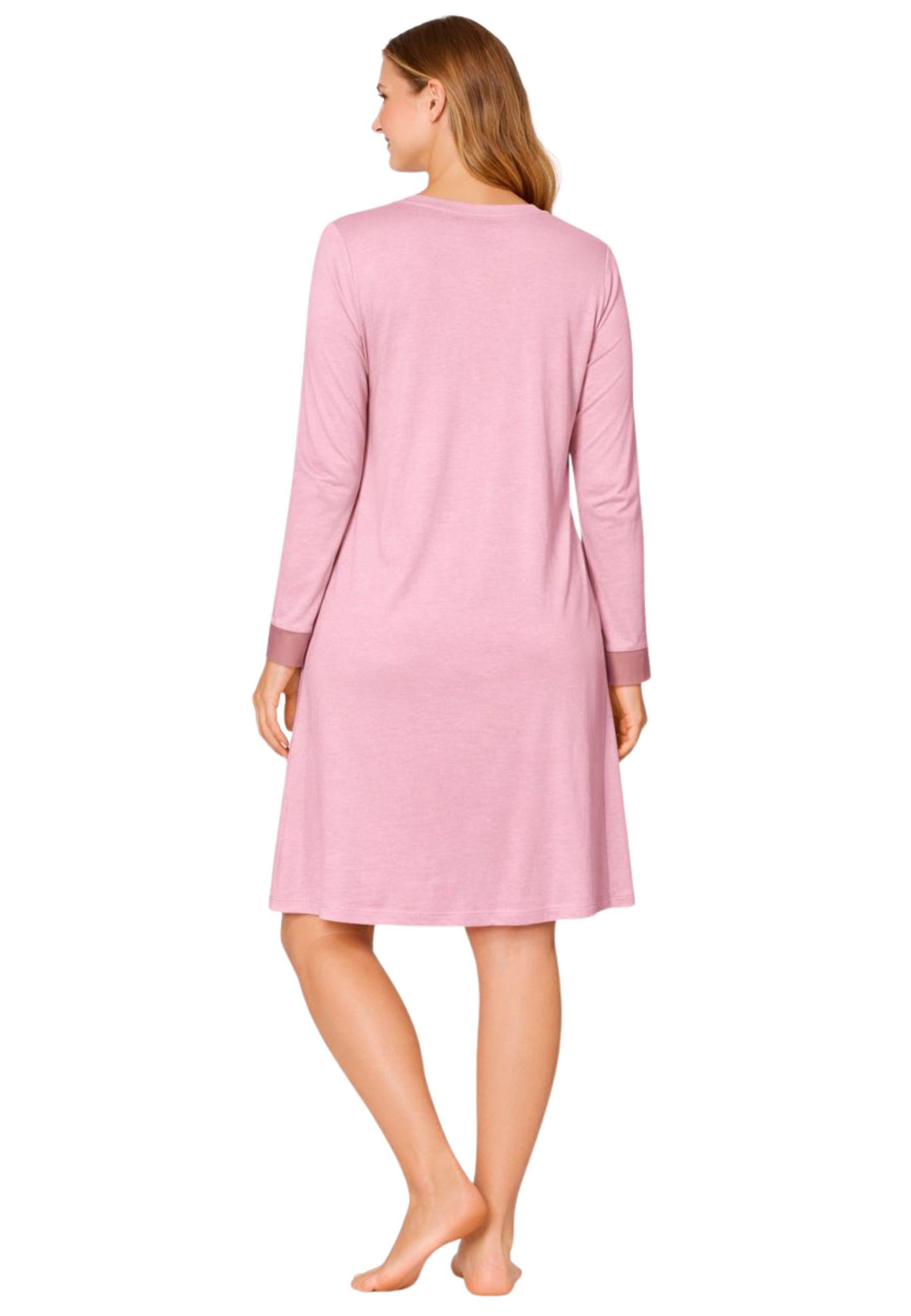 Camicia da notte Bisbigli serafino in jersey modal con dettaglio tulle