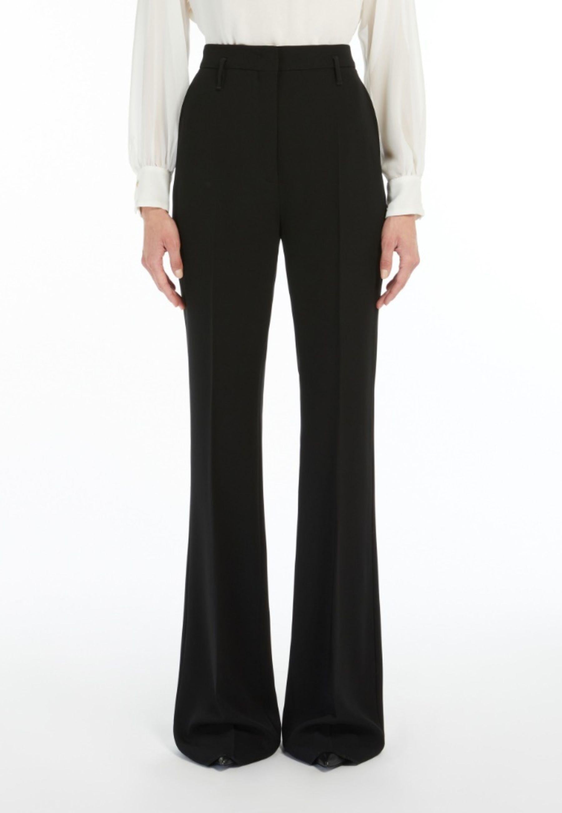 Pantalone a zampa in cady