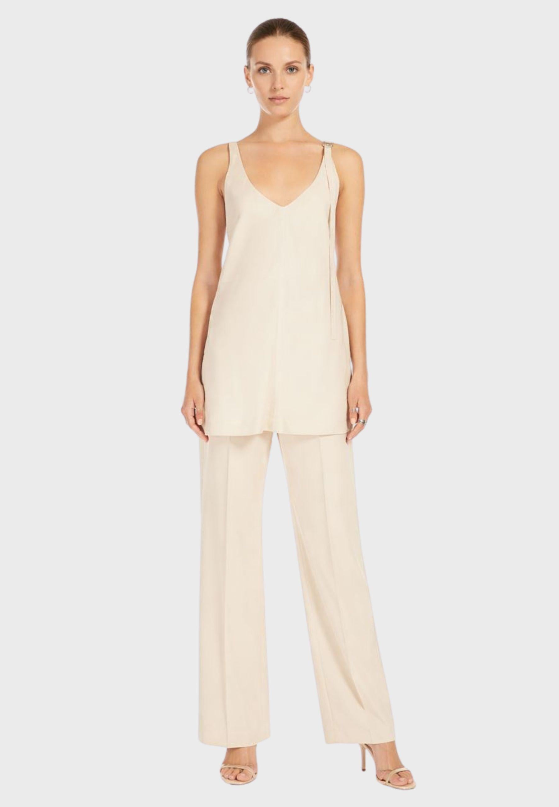 Top Sportmax "Waser" in viscosa