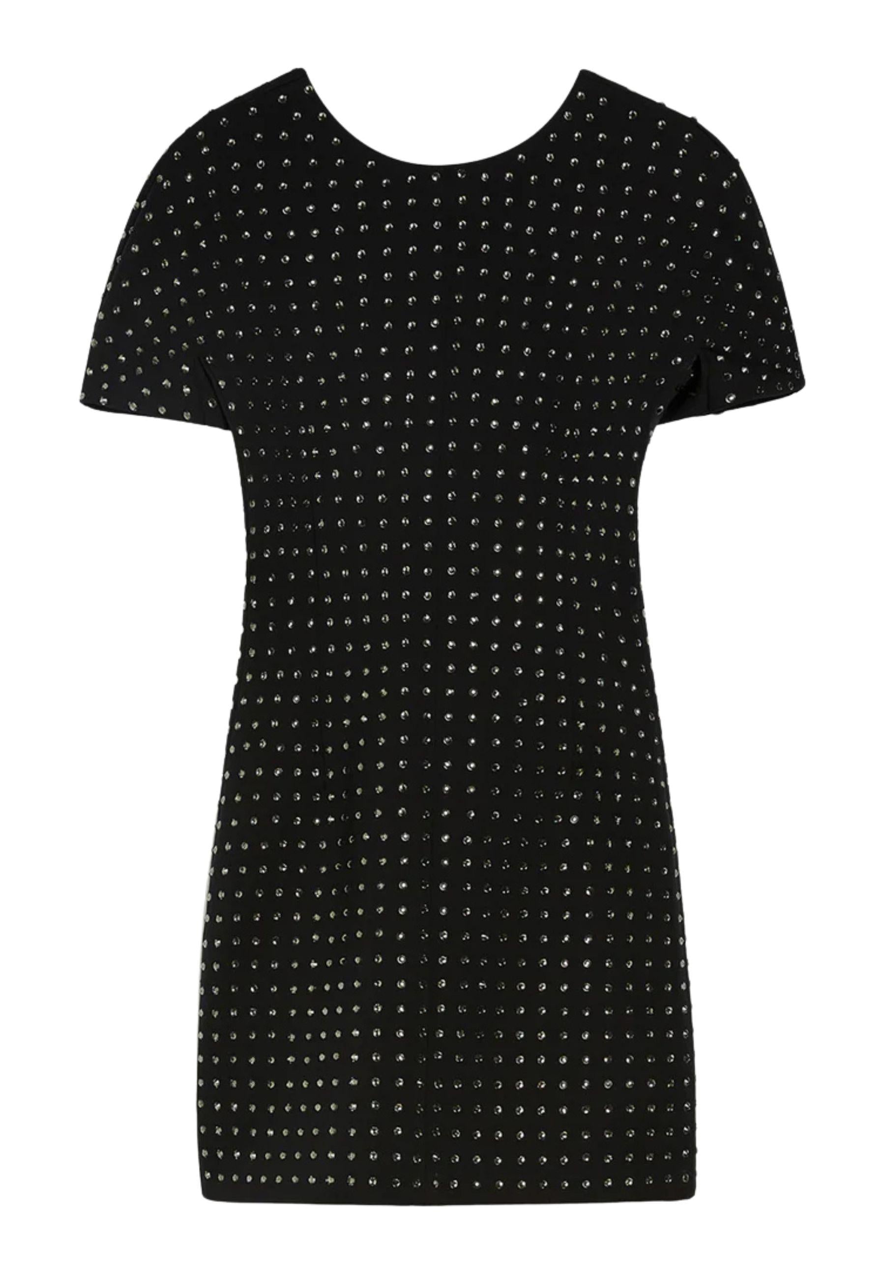 Sportmax - Abito girocollo con strass | Klepsydra Capsule Collection