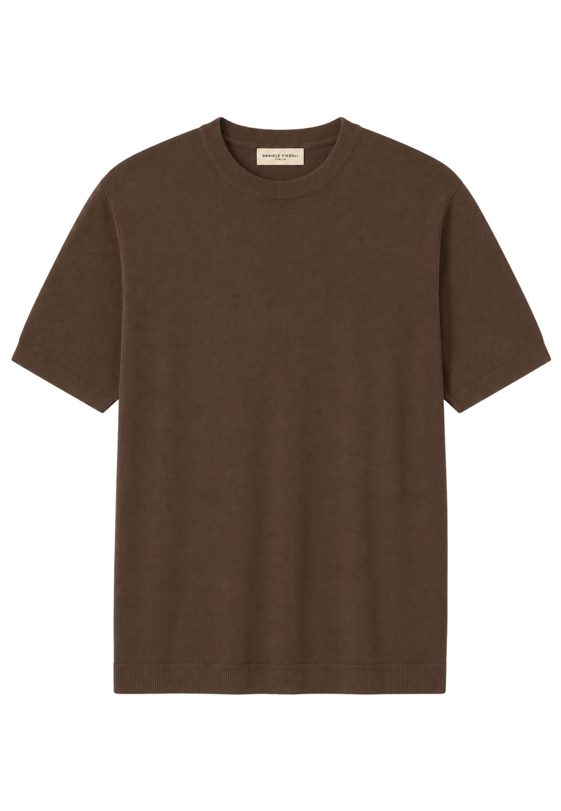 T-shirt Daniele Fiesoli in Cotone Crepe