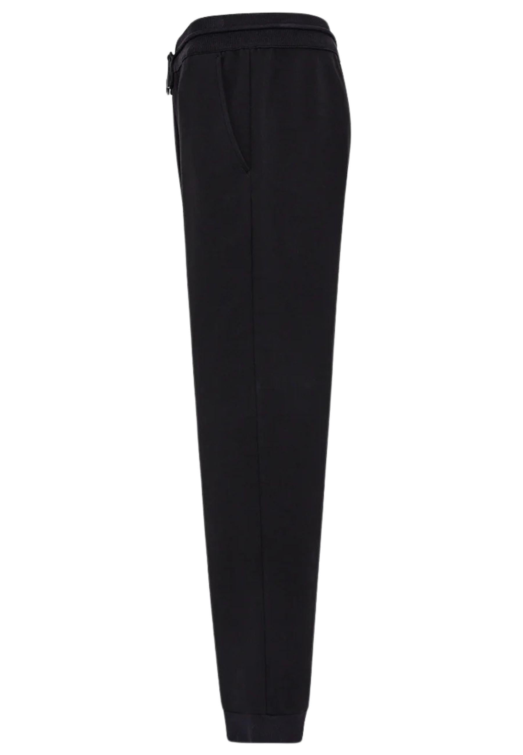 Pantalone jogging in jersey di cotone