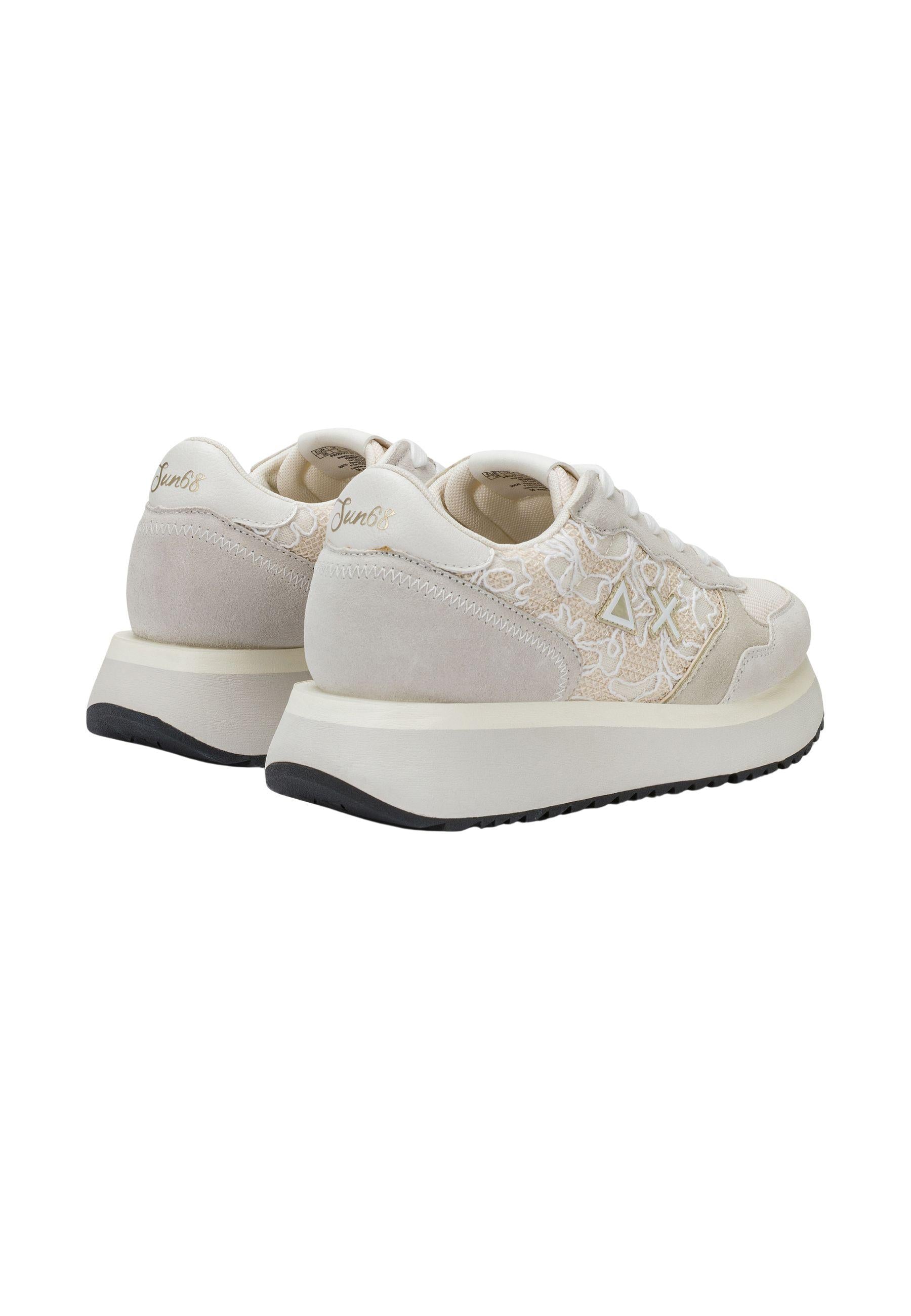 SUN68 Sneaker Donna - Colore Beige
