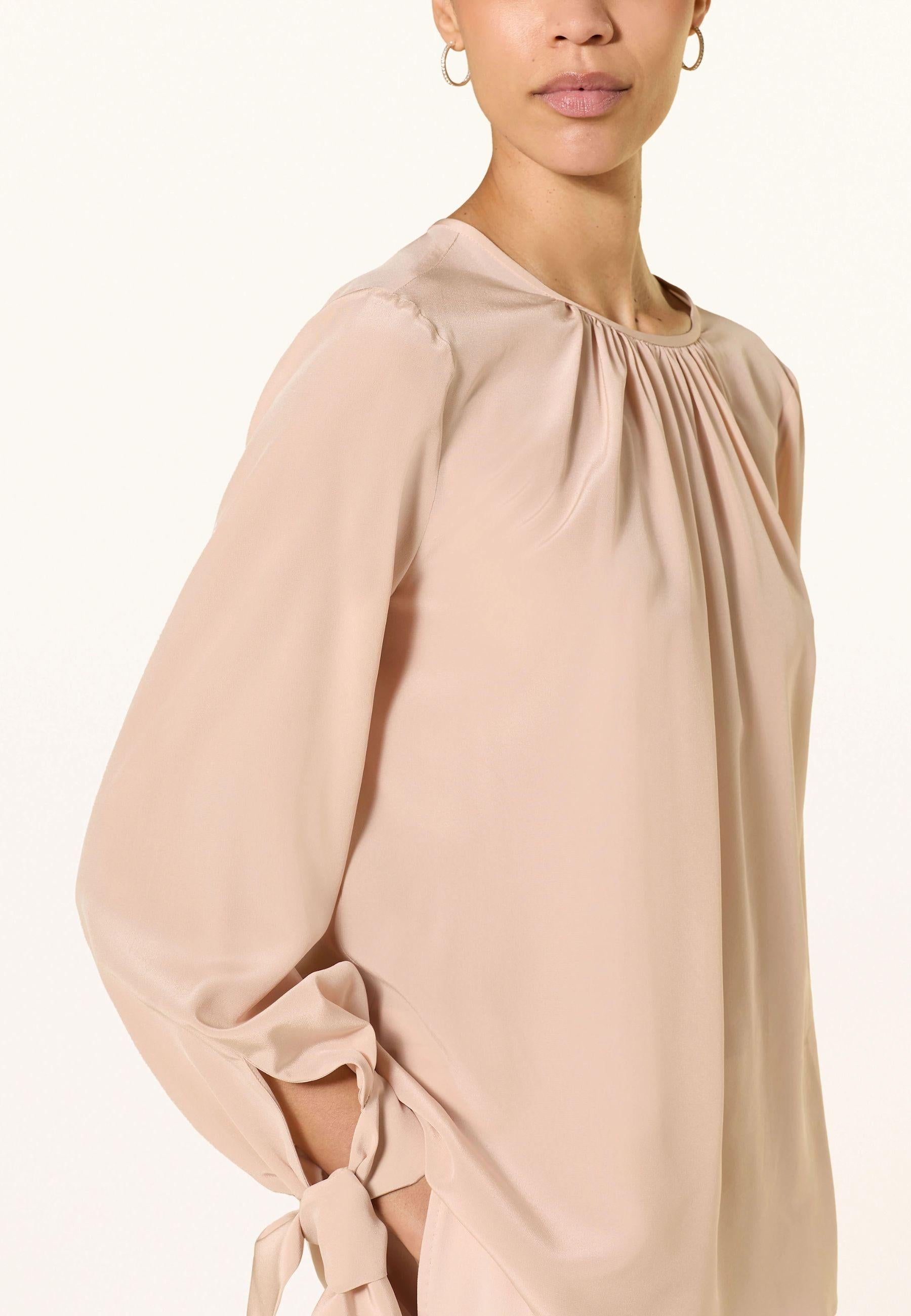 Max Mara Studio - Blusa in seta con fiocchi ai polsi