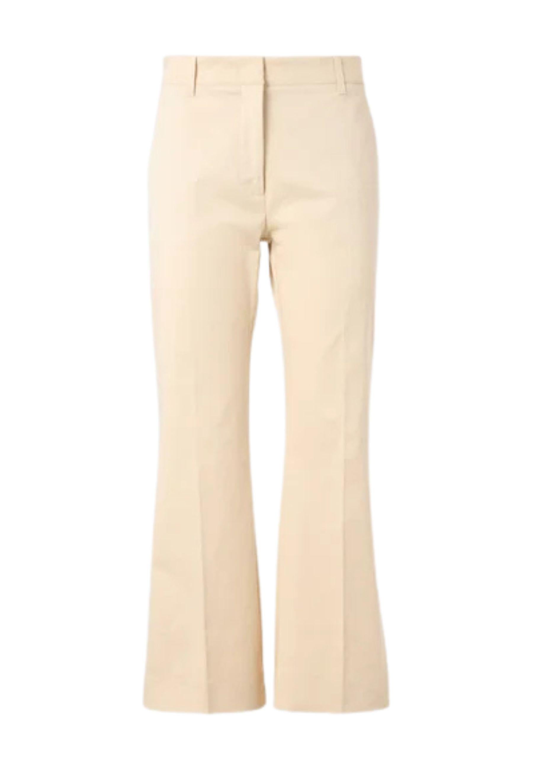 Weekend Max Mara - Pantalone dritto svasato in cotone