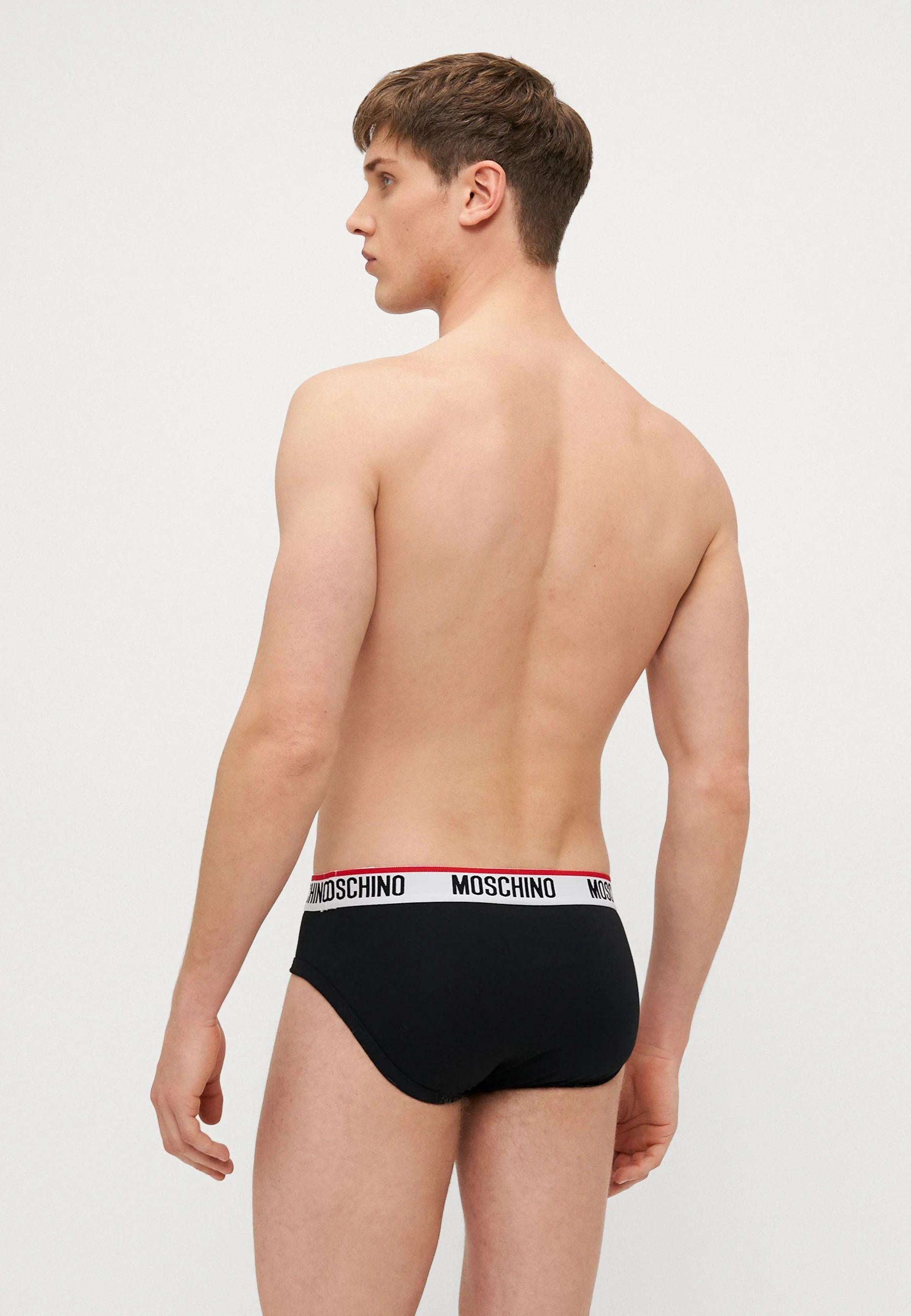Set di 3 Slip con Logo - Moschino Underwear