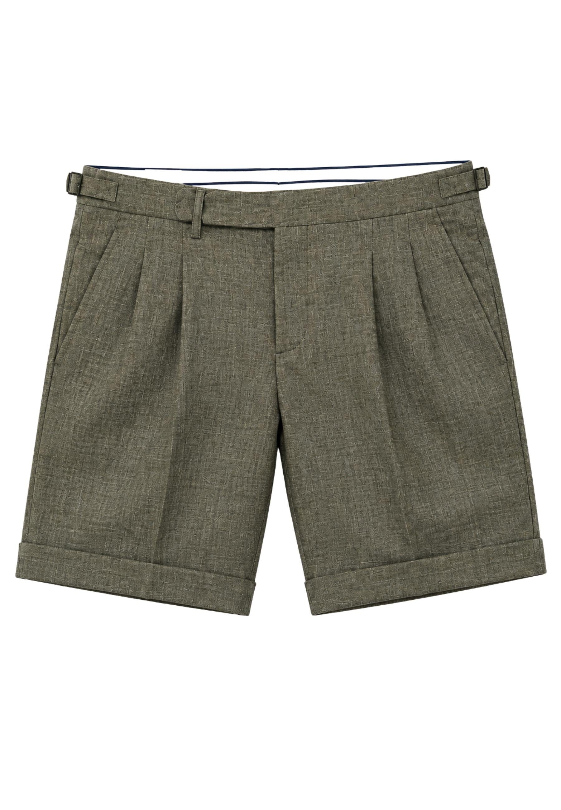 Briglia 1949 Bermuda Sartoriale in Puro Lino