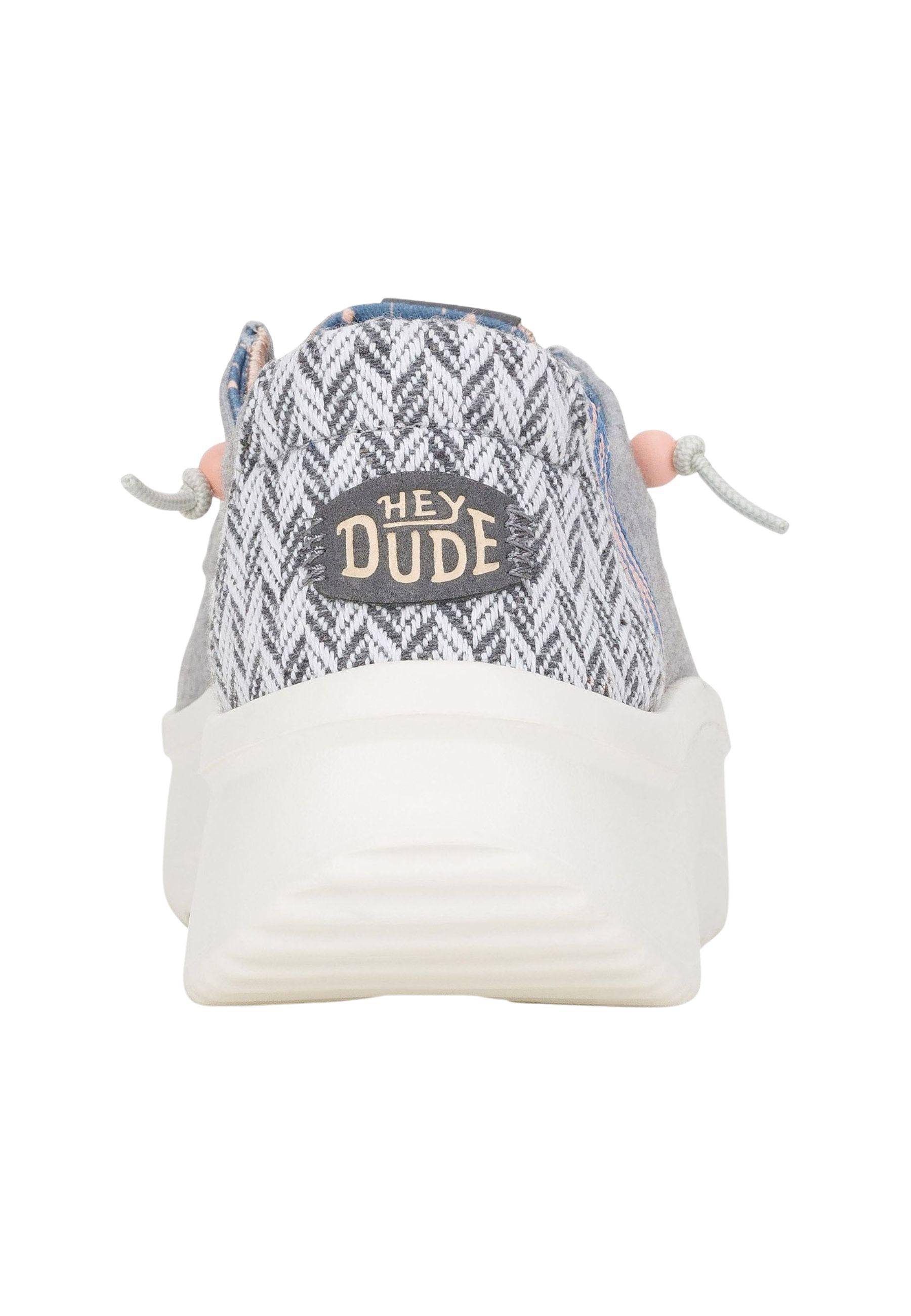 Wendy Peak Chambray Woven da donna - mocassino platform in tessuto intrecciato