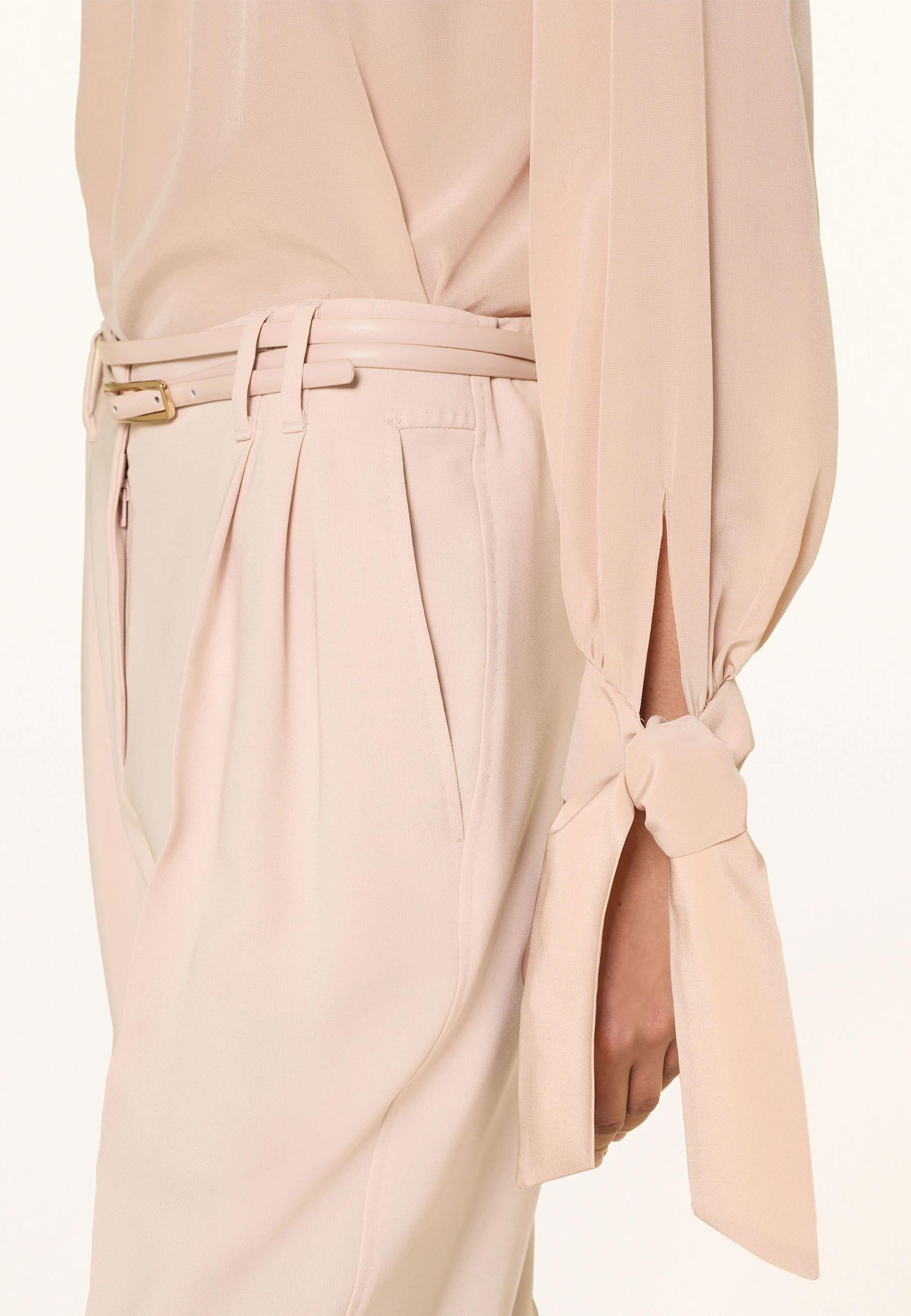 Max Mara Studio - Blusa in seta con fiocchi ai polsi