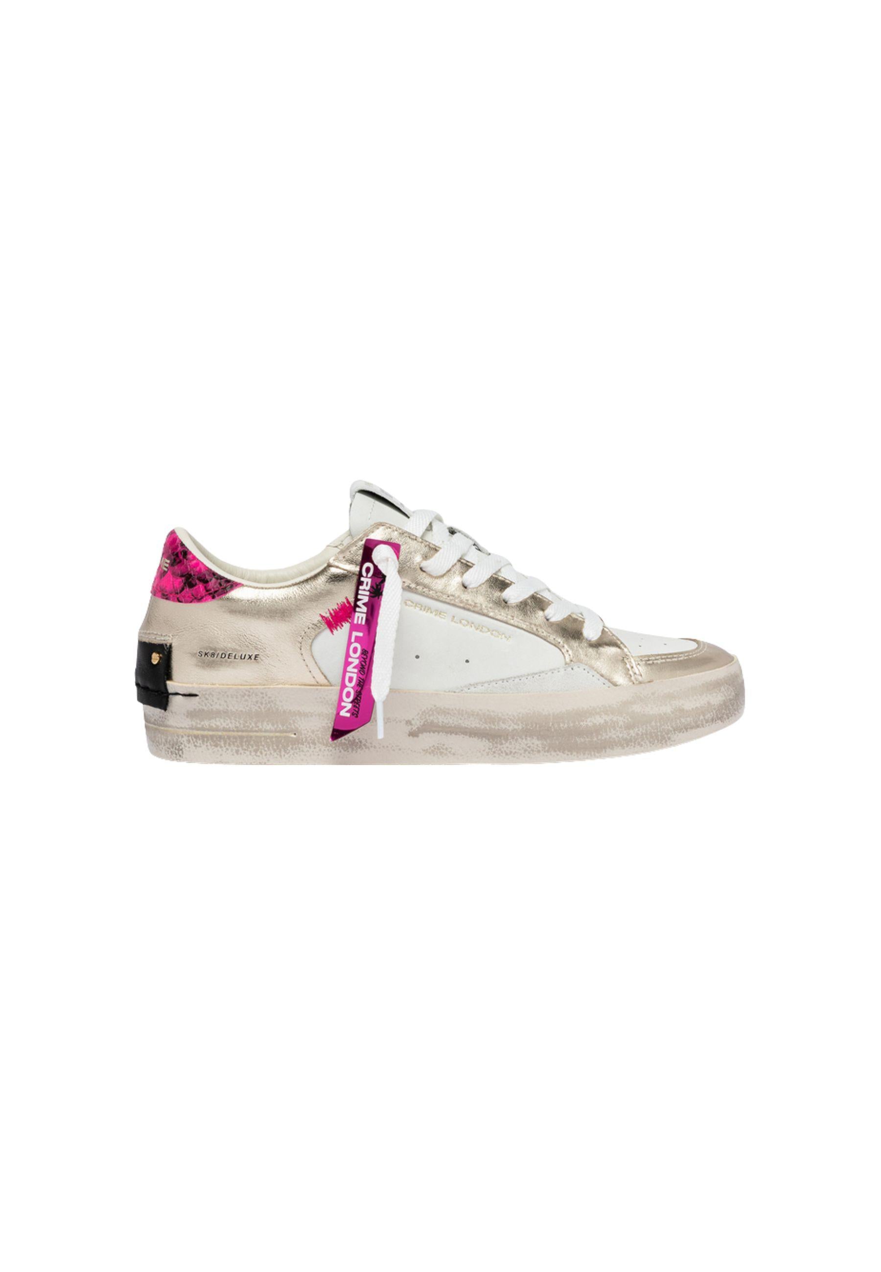 SK8 Deluxe Pink Venom - Sneakers Donna Made in Italy