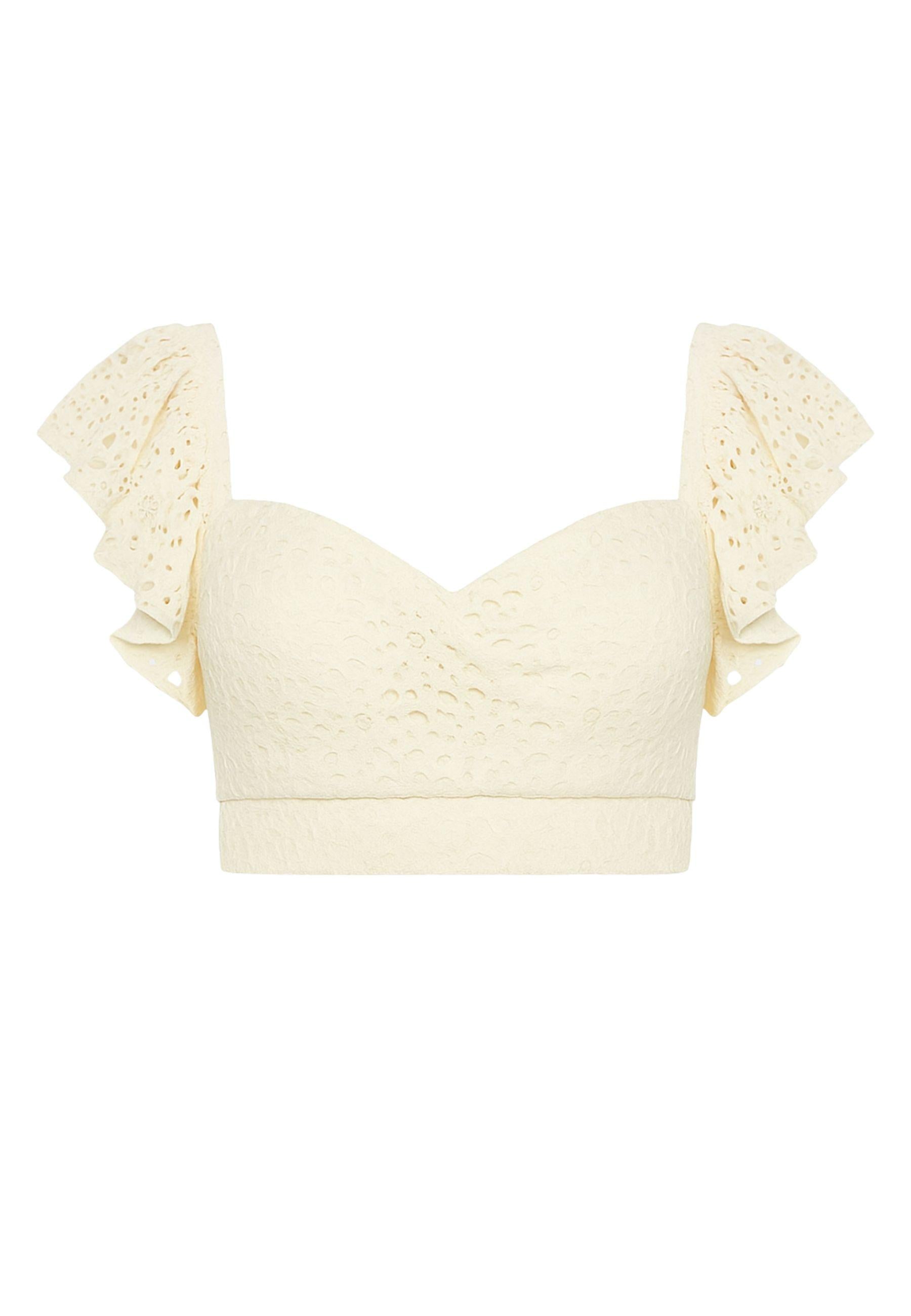 Actualee - Top Cropped in Pizzo con Coppe