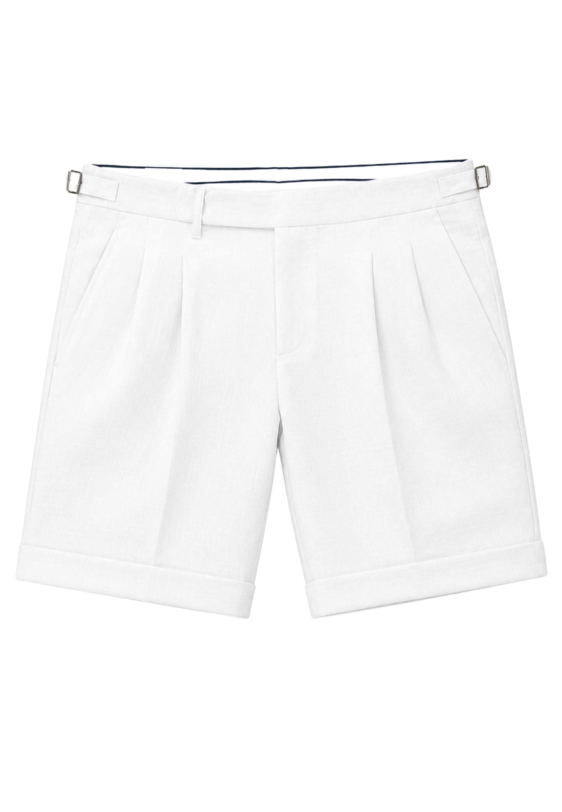 Short sartoriali bianchi Briglia 1949: eleganza estiva e comfort raffinato