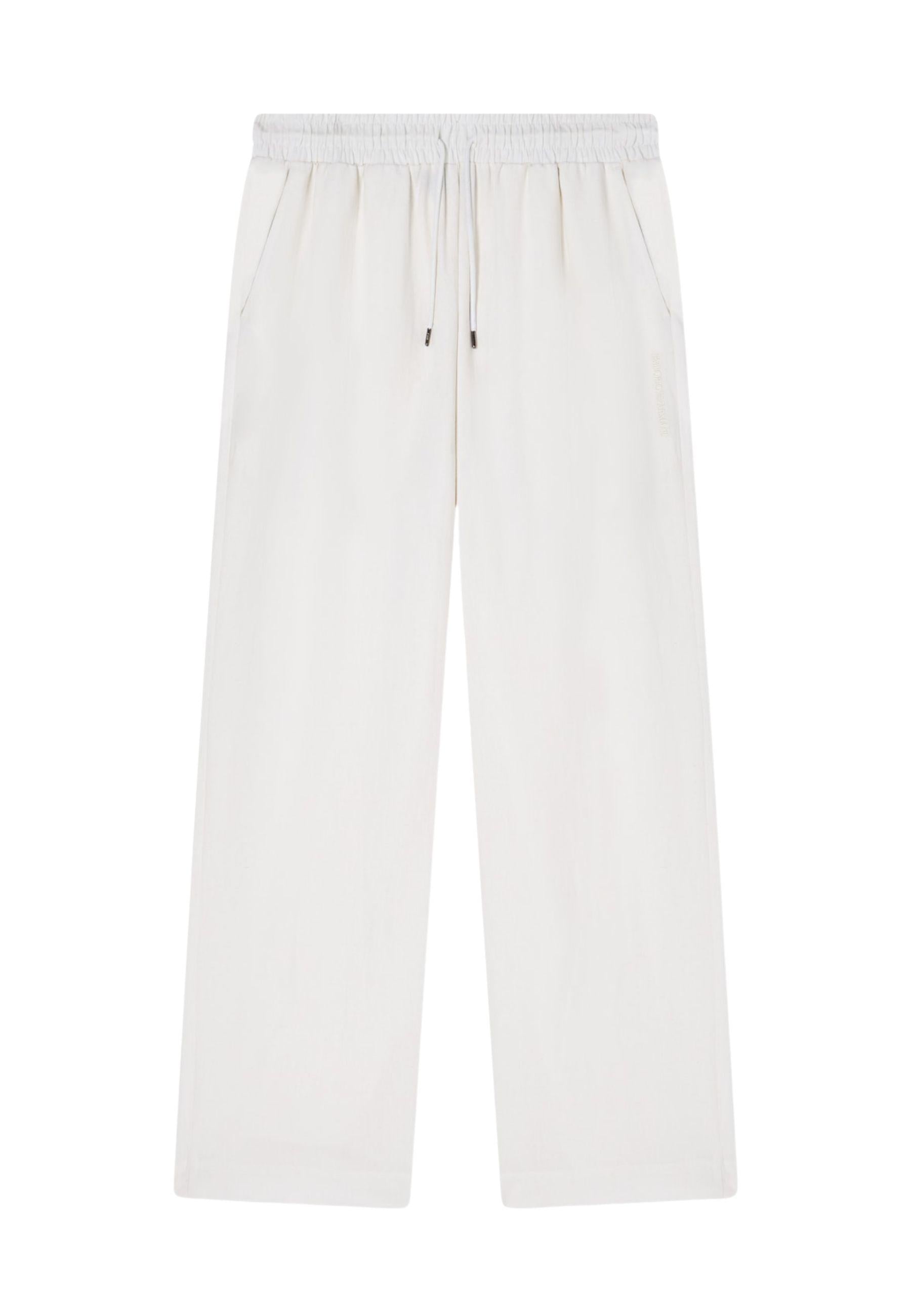 EMPORIO ARMANI - Pantaloni Beachwear in Misto Lino
