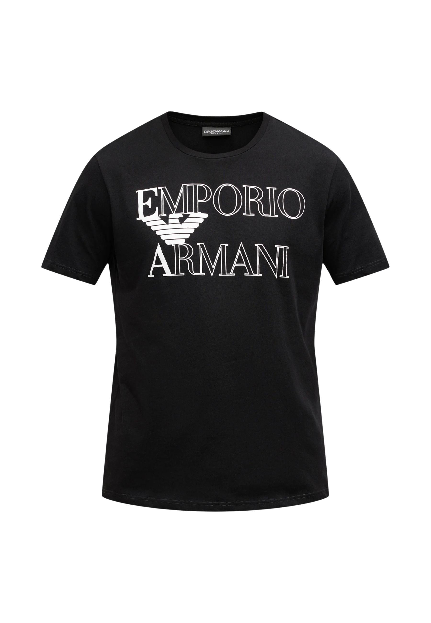EMPORIO ARMANI ? T-Shirt Beachwear Bold Logo
