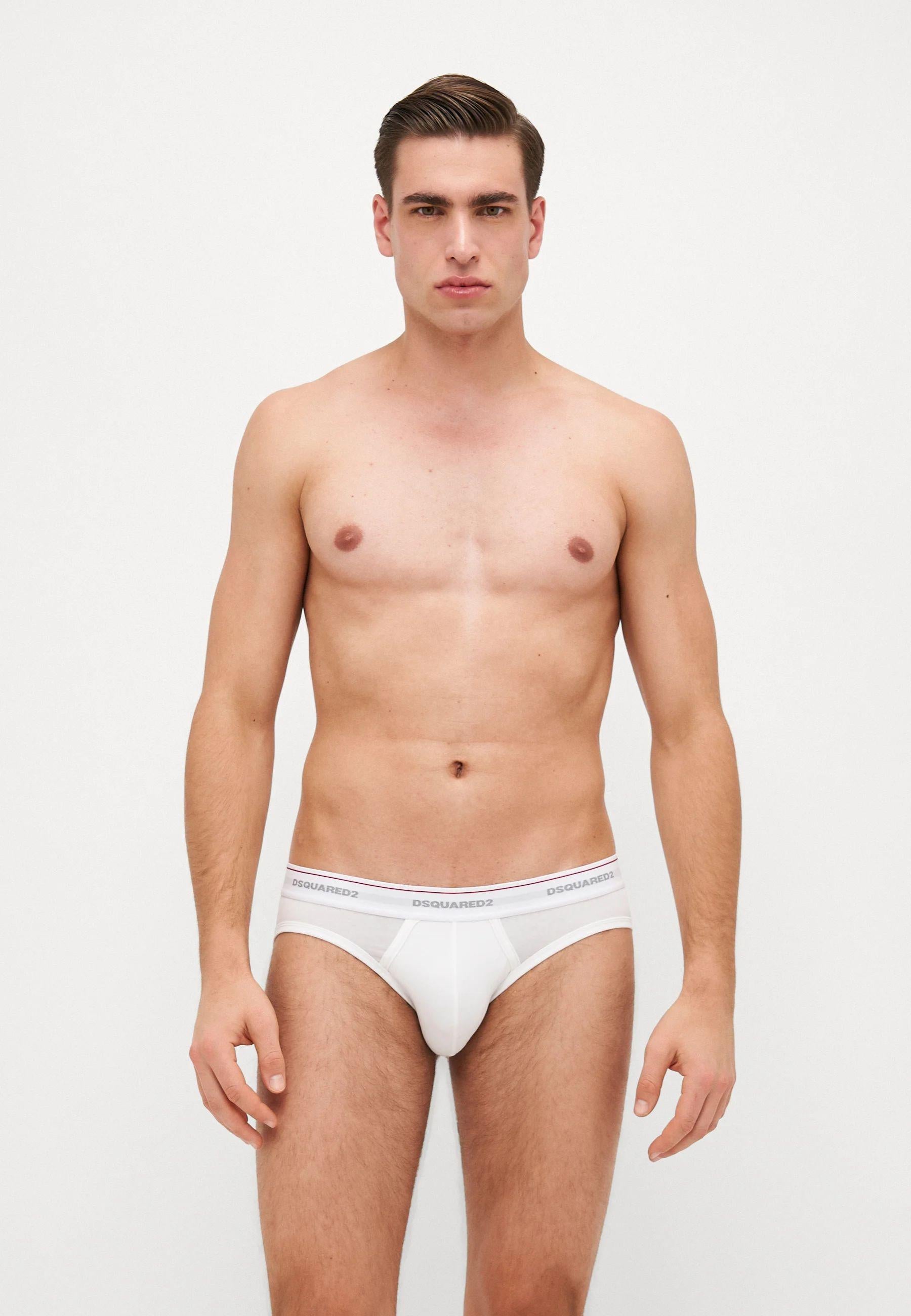 Confezione da 3 slip di colore Bianco