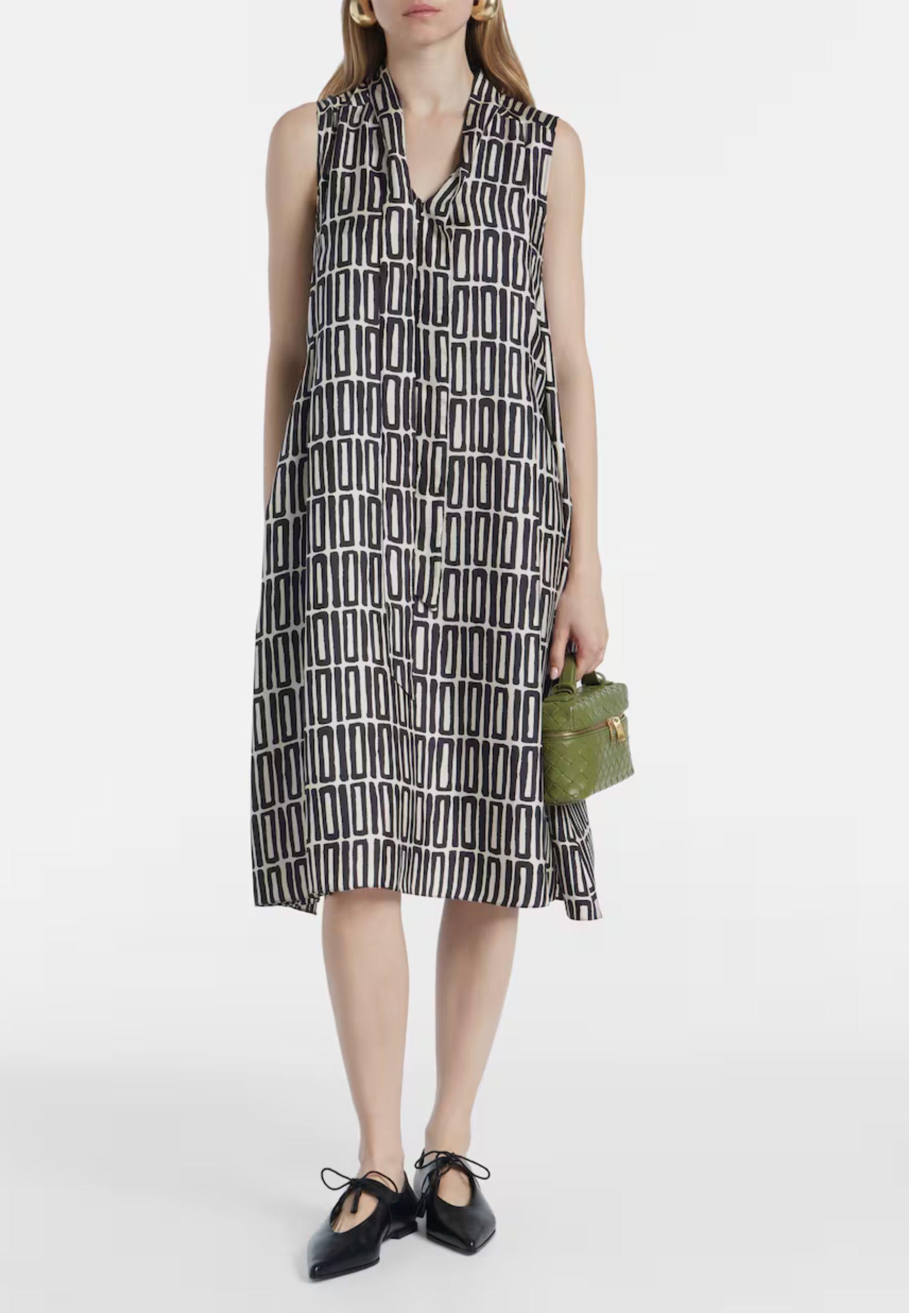 'S Max Mara - Abito Jackie in twill di seta