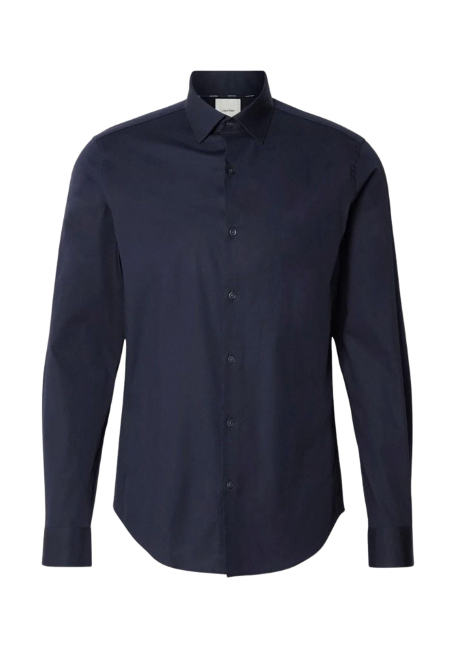 Camicia uomo Calvin Klein Essential in raffinato blu notte