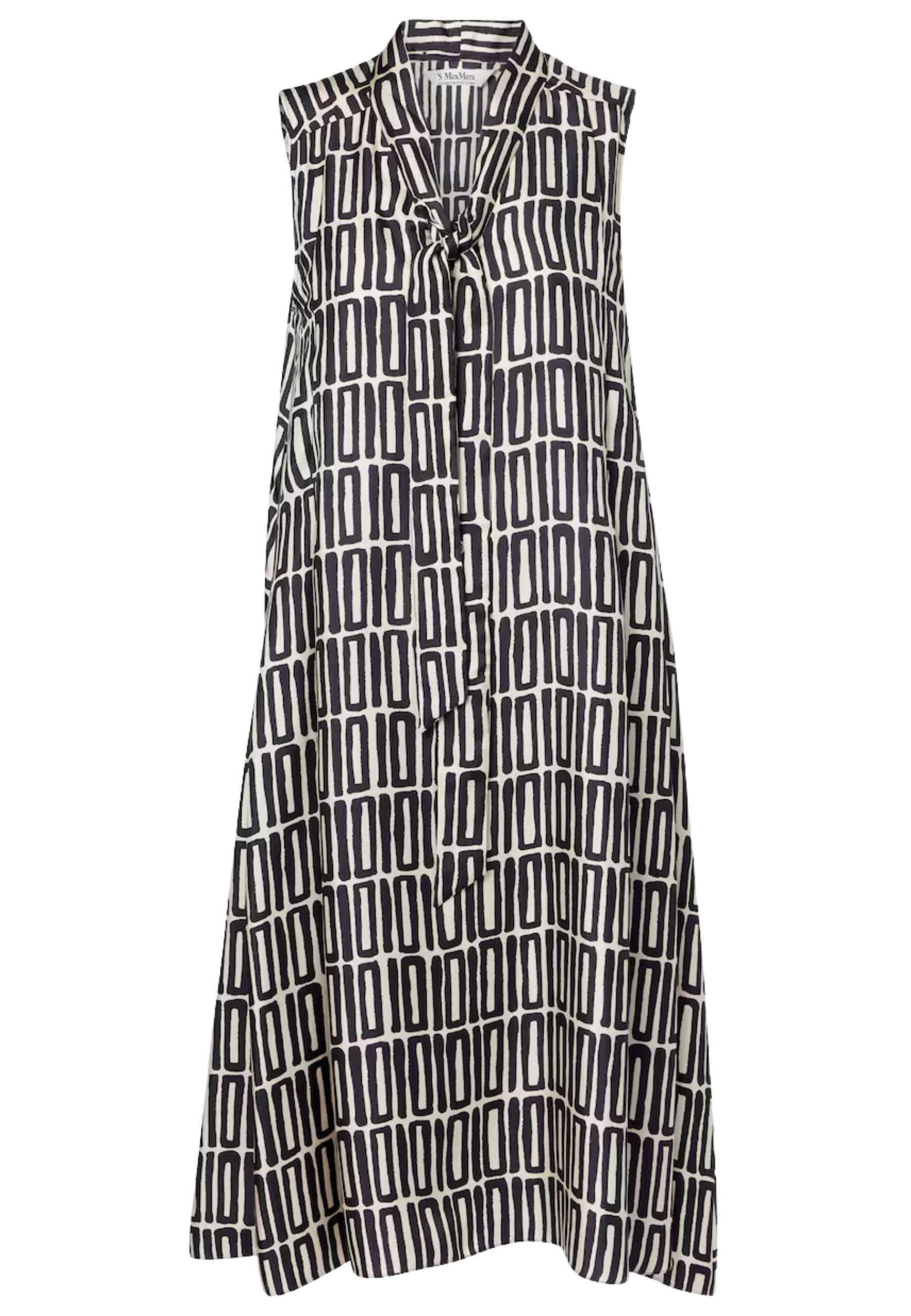 'S Max Mara - Abito Jackie in twill di seta