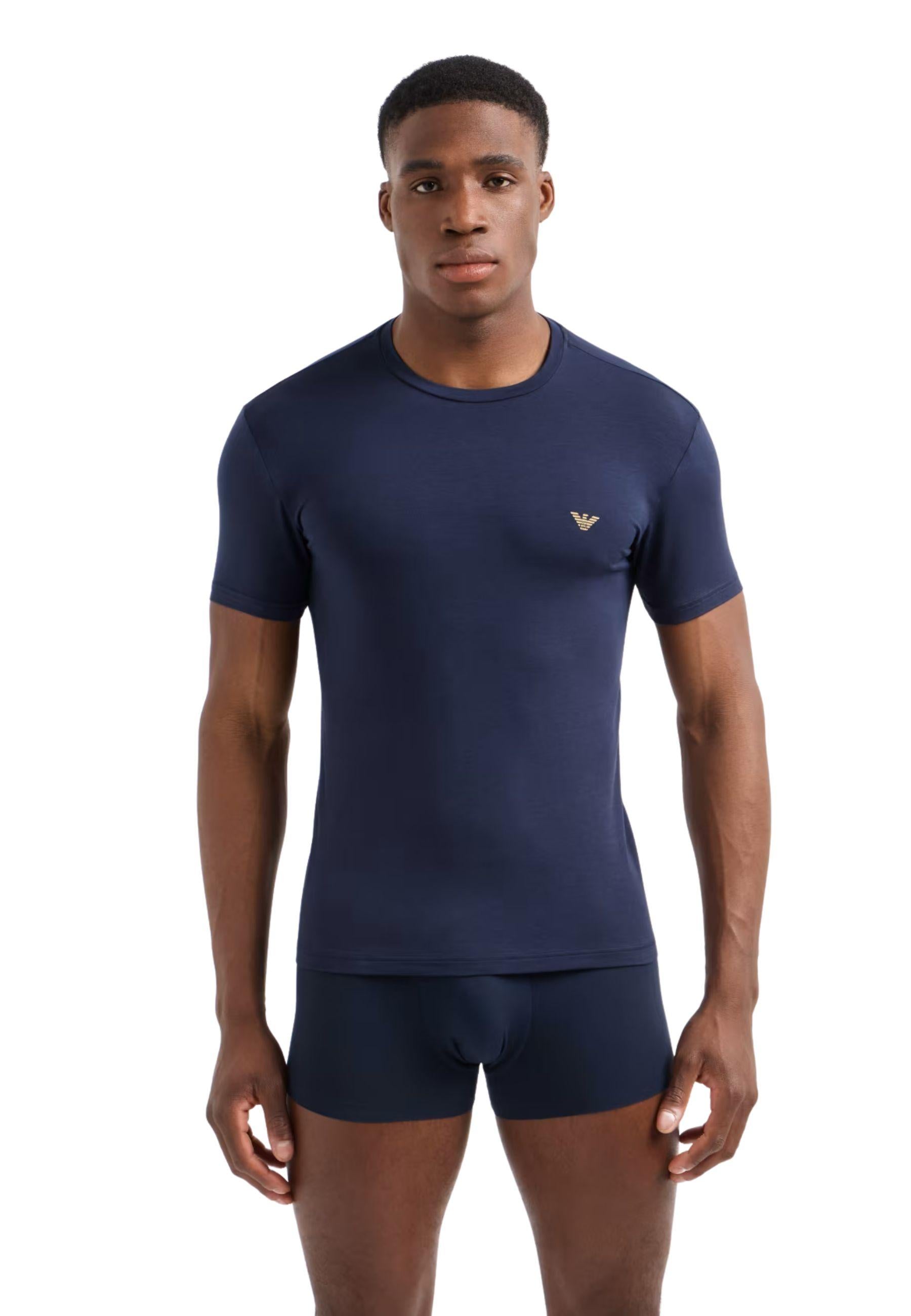 Pack 2 T-shirt loungewear fitted fit in eco viscosa soft touch ASV