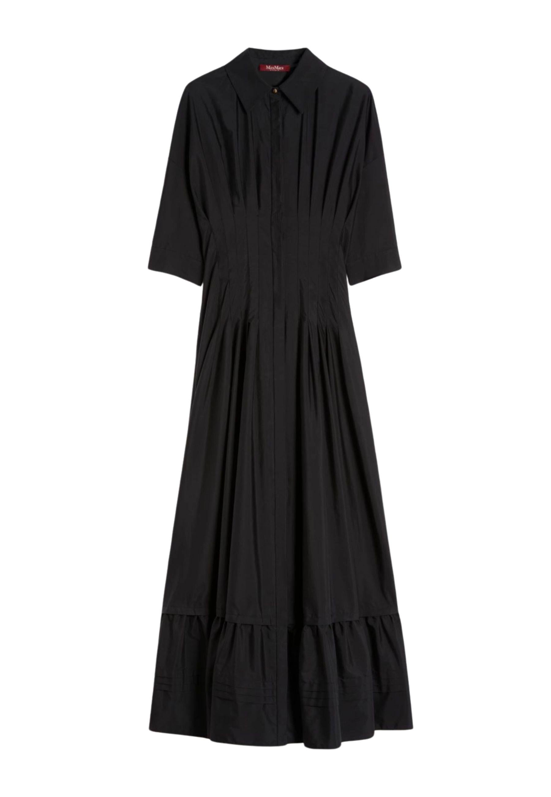 Max Mara Studio - Abito lungo in popeline di cotone