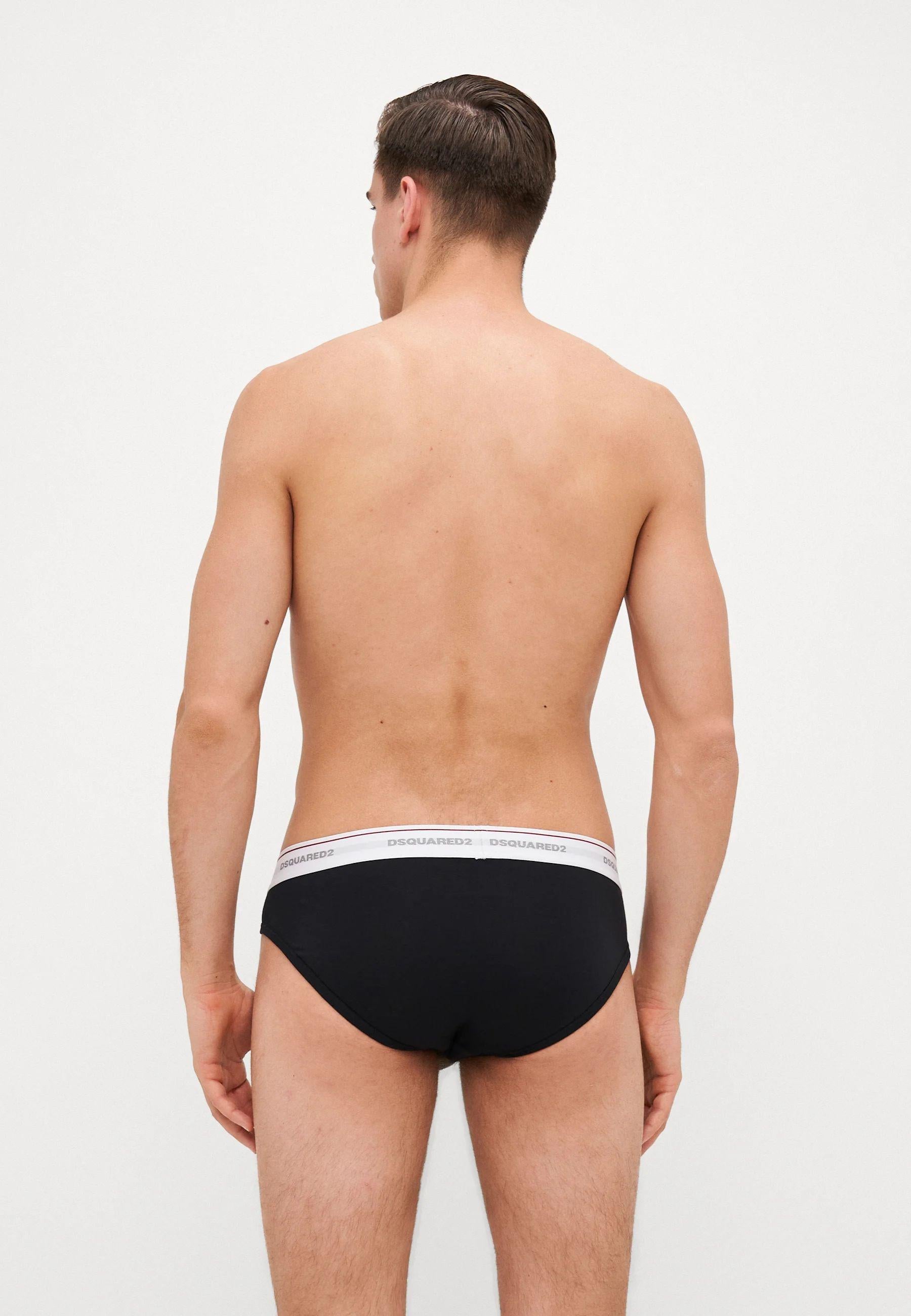 Confezione da 3 slip di colore nero