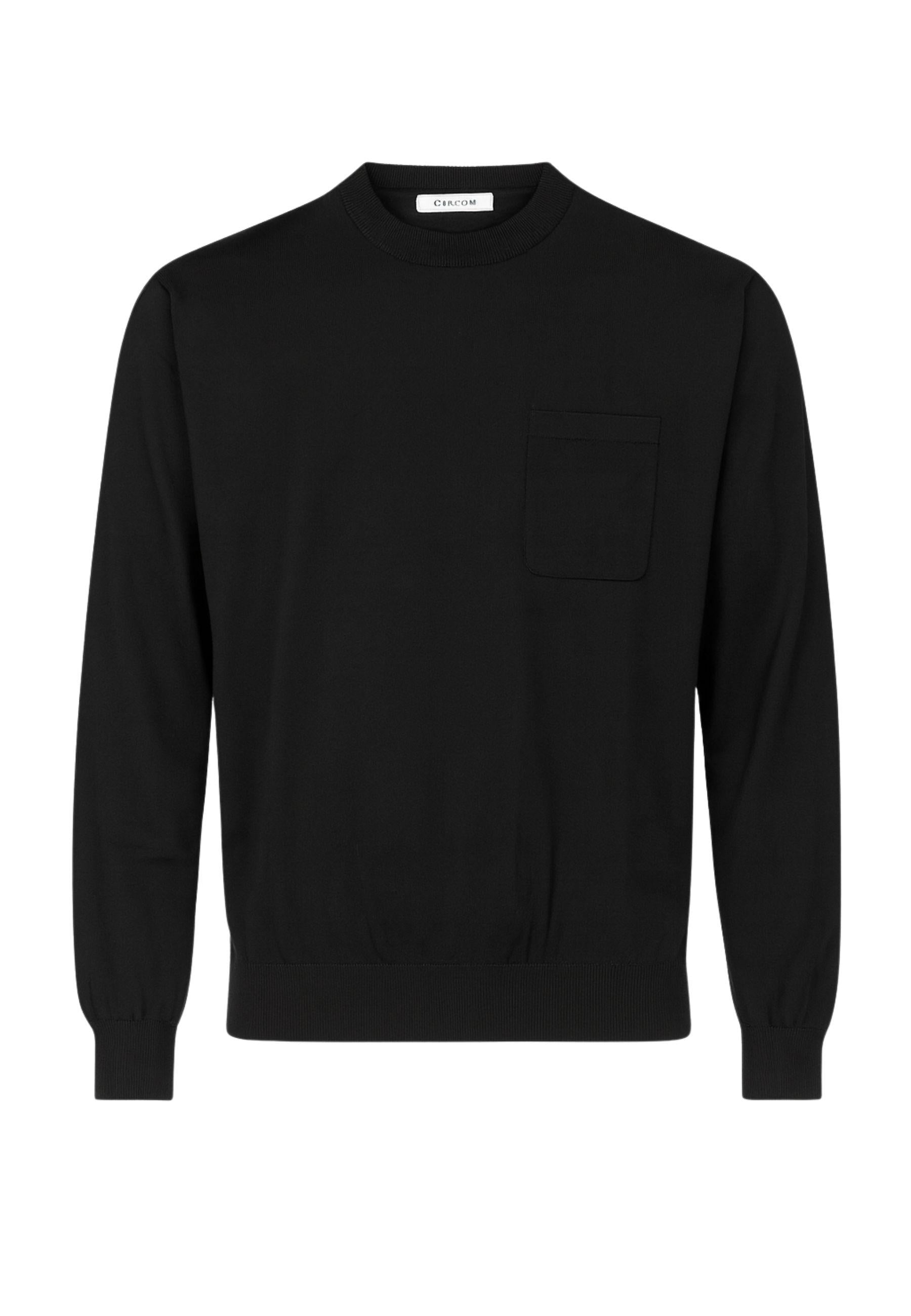 Maglia girocollo uomo Cruciani in cachemire e seta