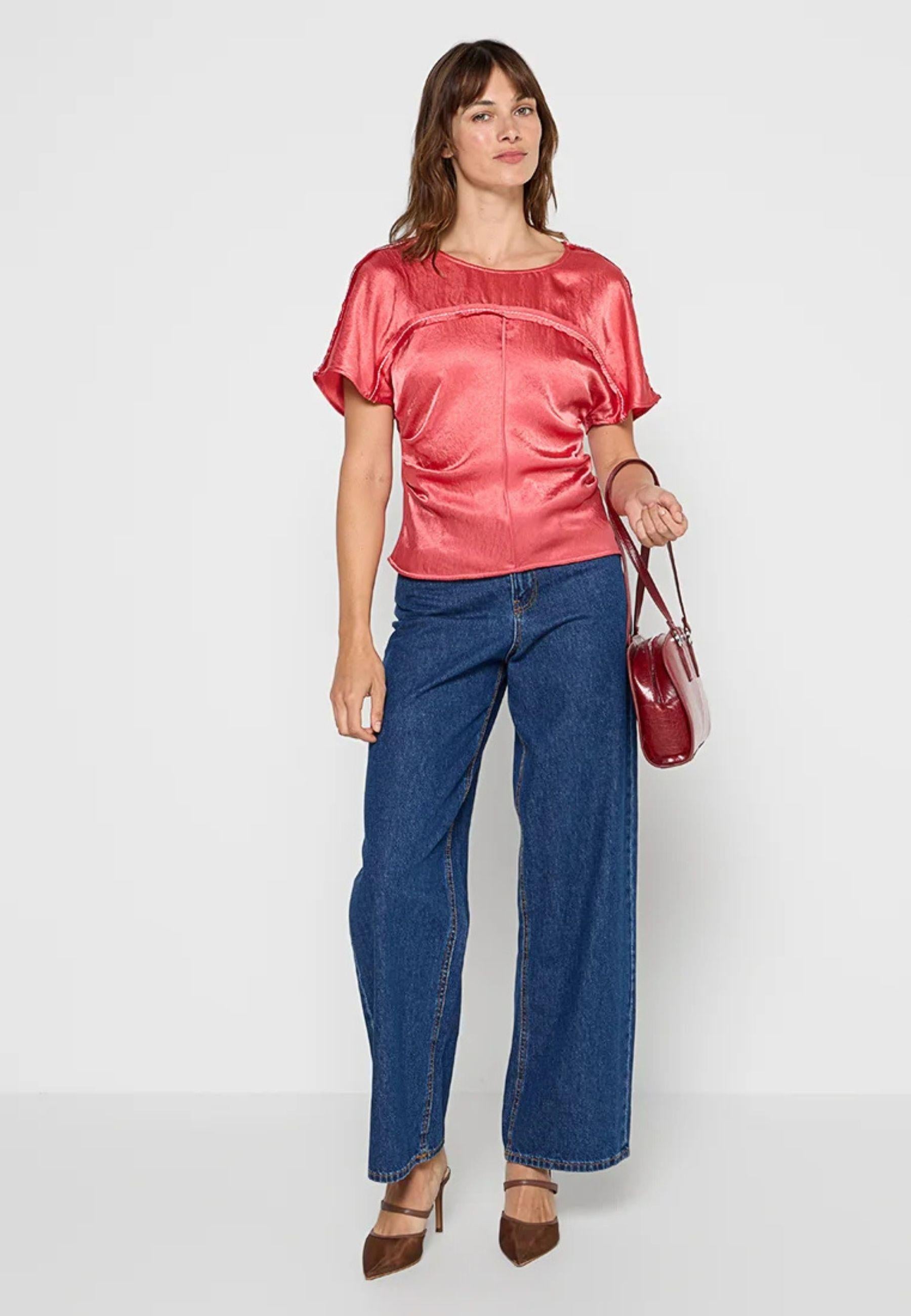 Blusa Blasco in tessuto fluido