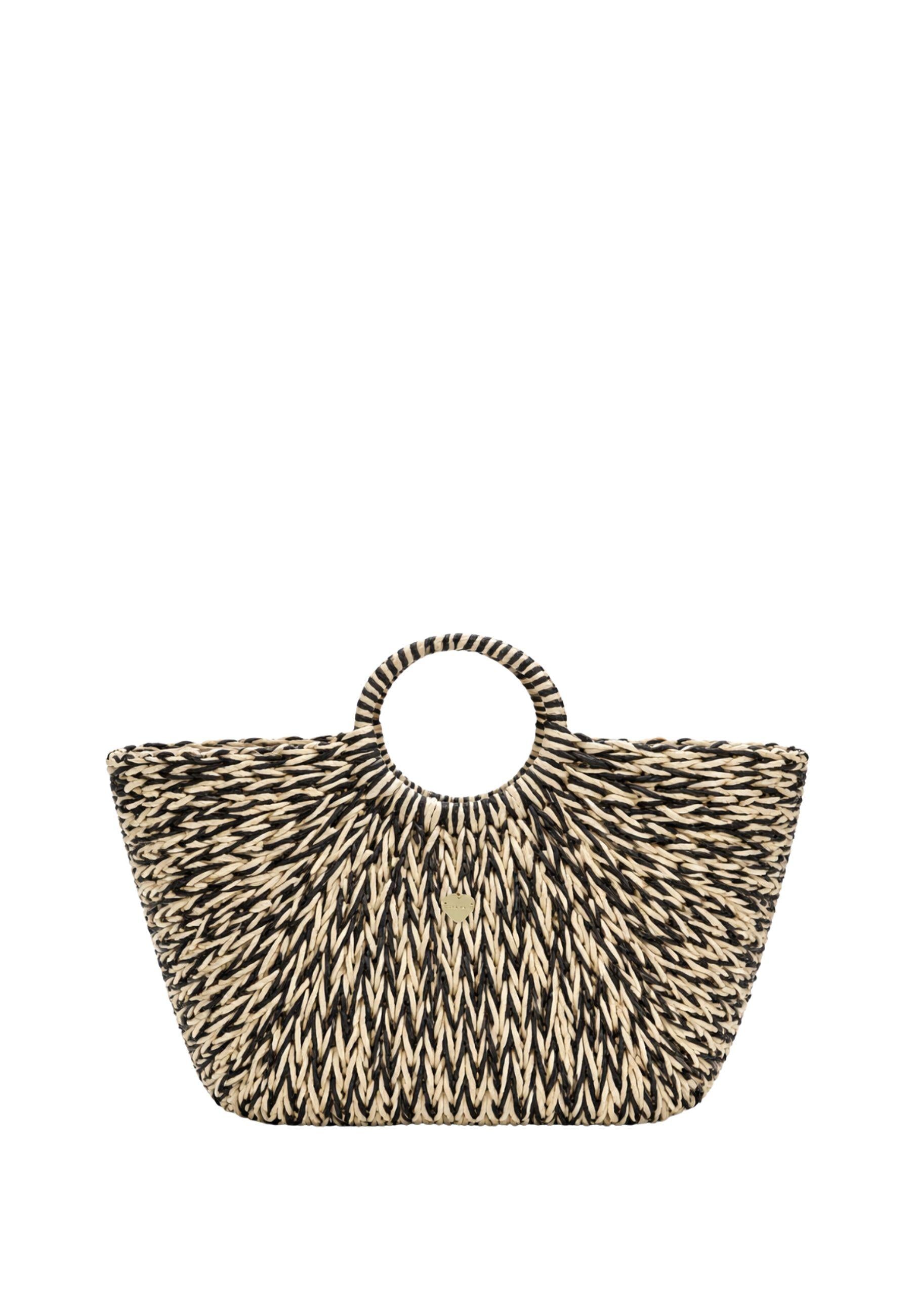 Borsa a mano Twinset - intreccio bicolore