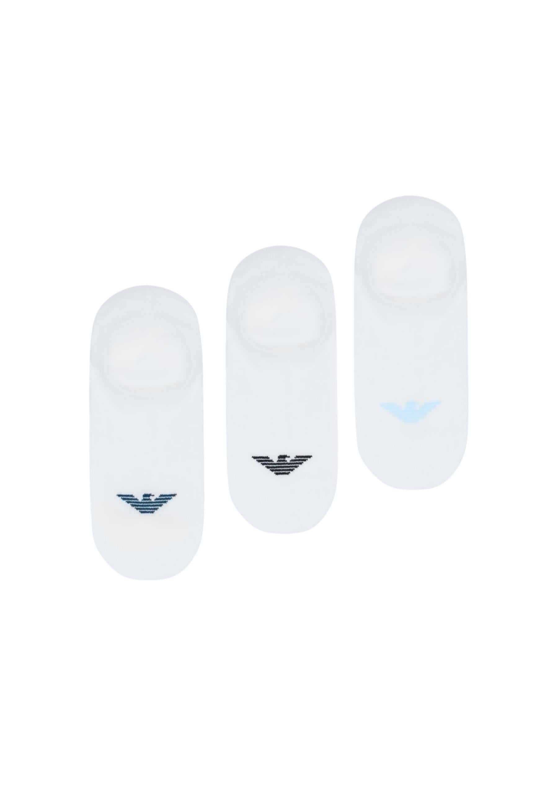 EMPORIO ARMANI - Pack 3 Fantasmini Logo Eagle