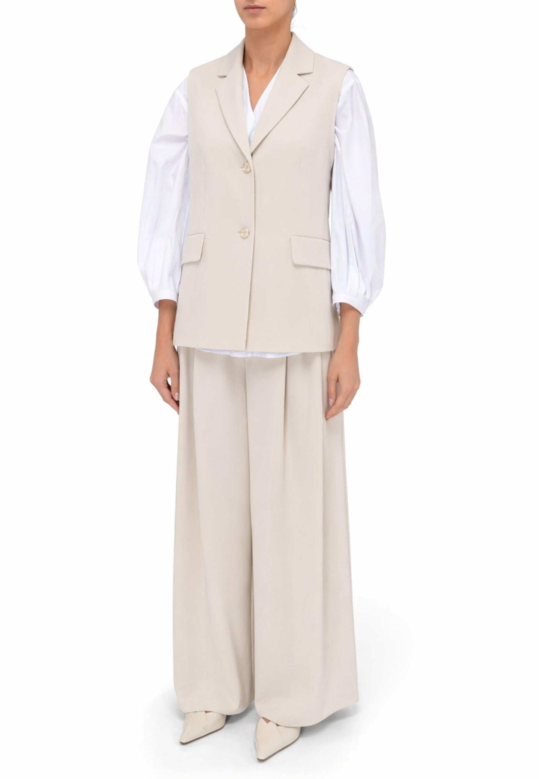 Gilet 'S Max Mara modello Mira in cady