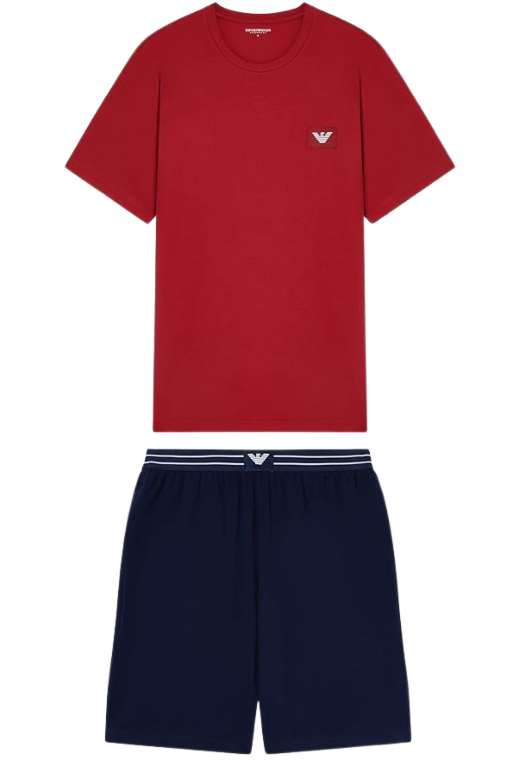 Emporio Armani - Pigiama 2 pezzi in jersey stretch