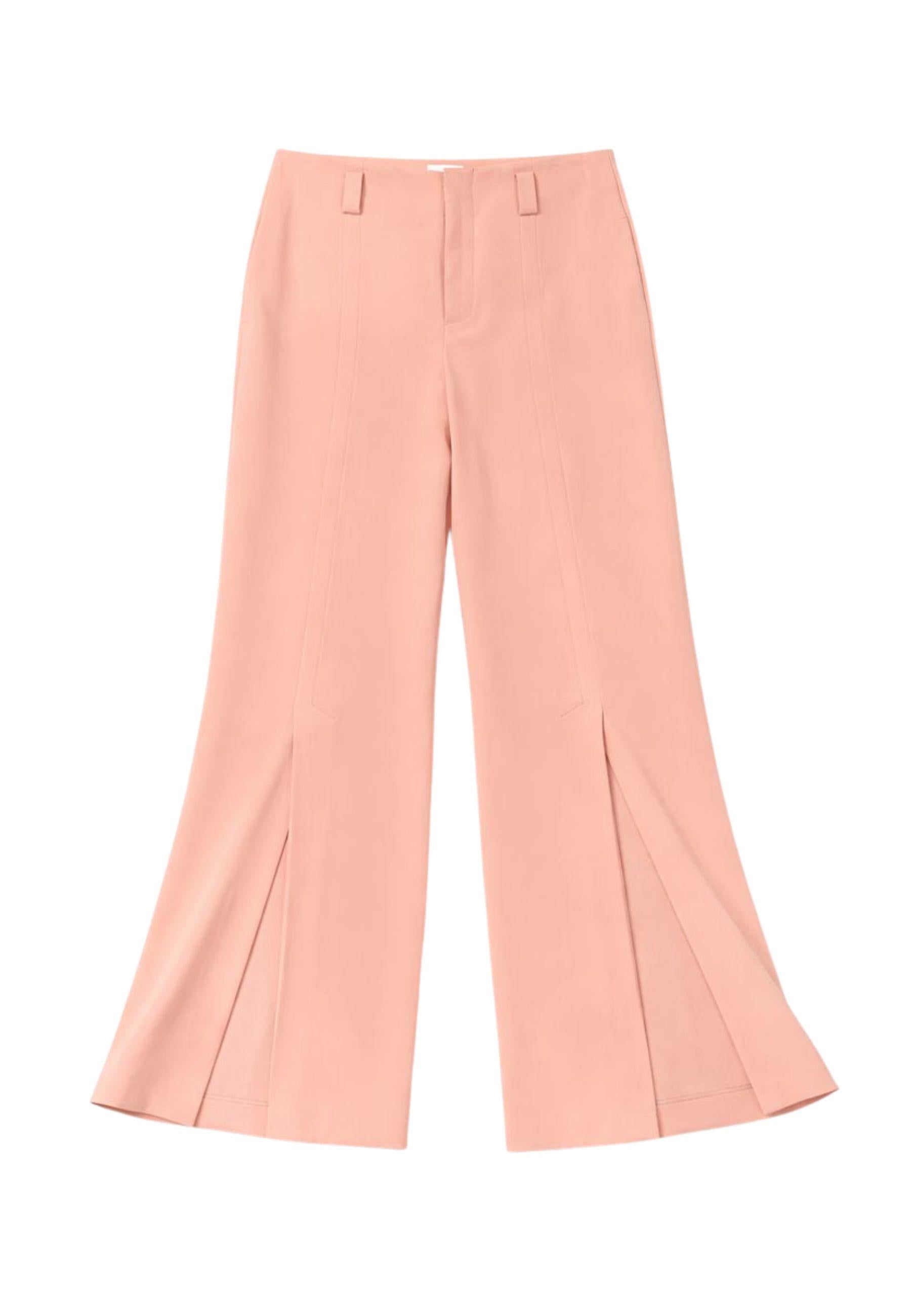 Pantalone ampio con spacchi frontali