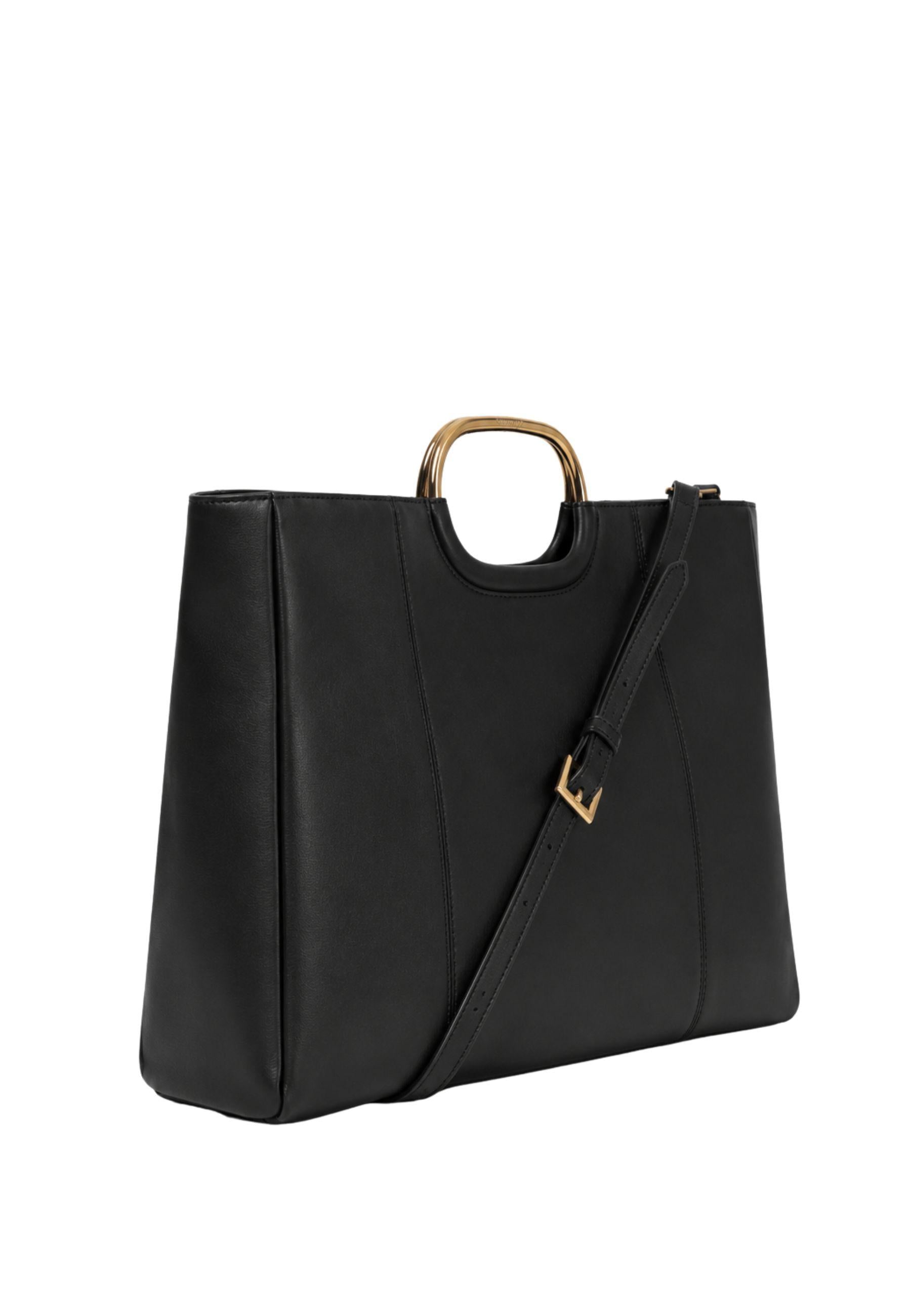 Twinset Milano Genuine Leather Tote Bag