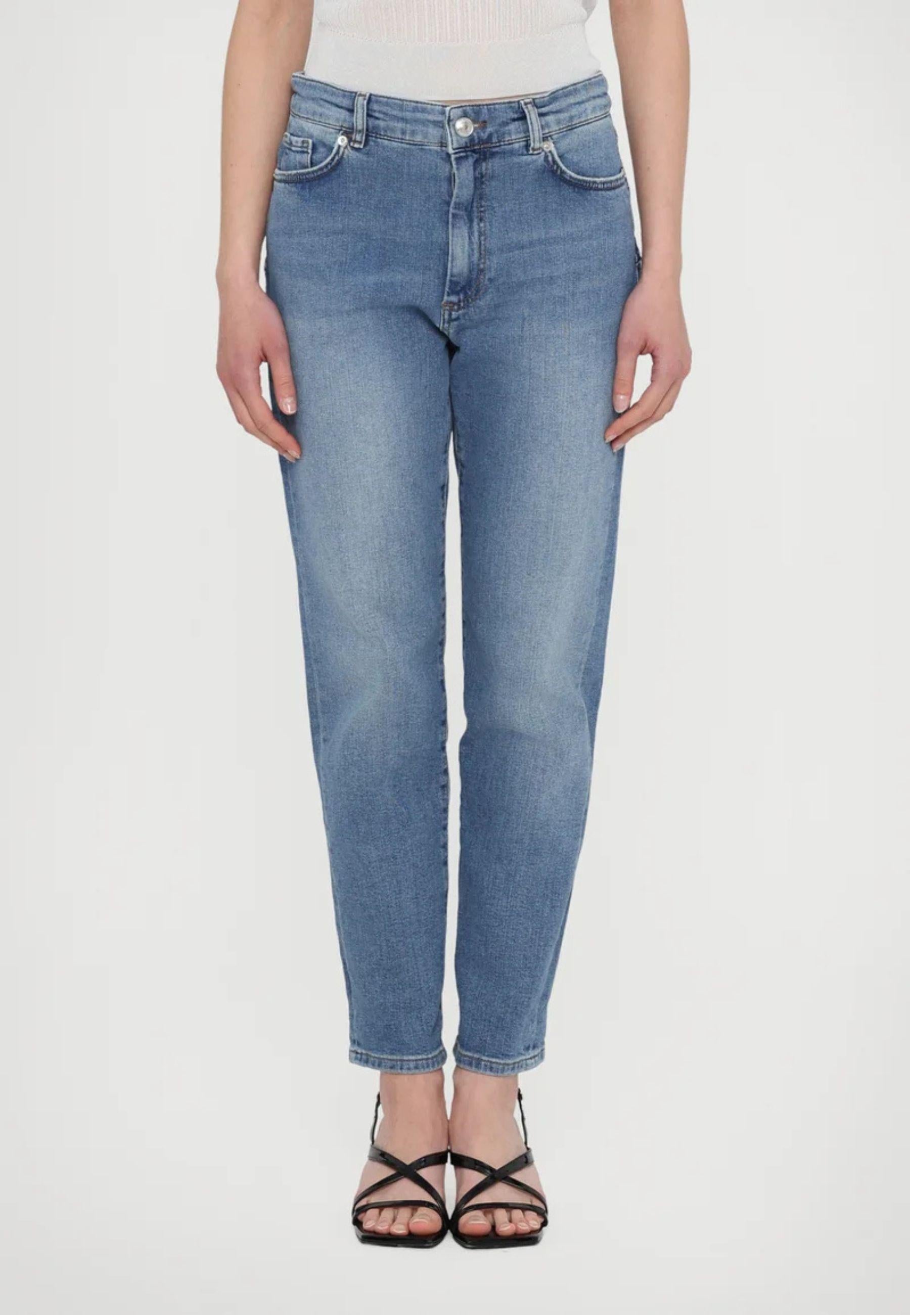 Sportmax - Jeans NAVATA a sigaretta in denim blu