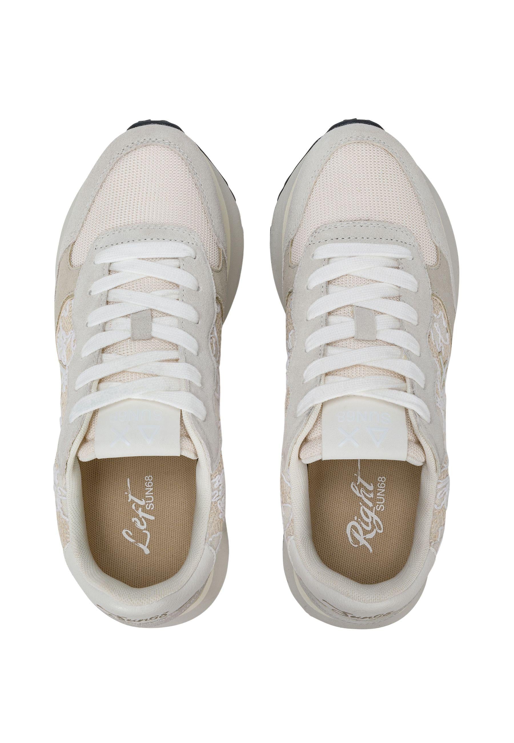 SUN68 Sneaker Donna - Colore Beige