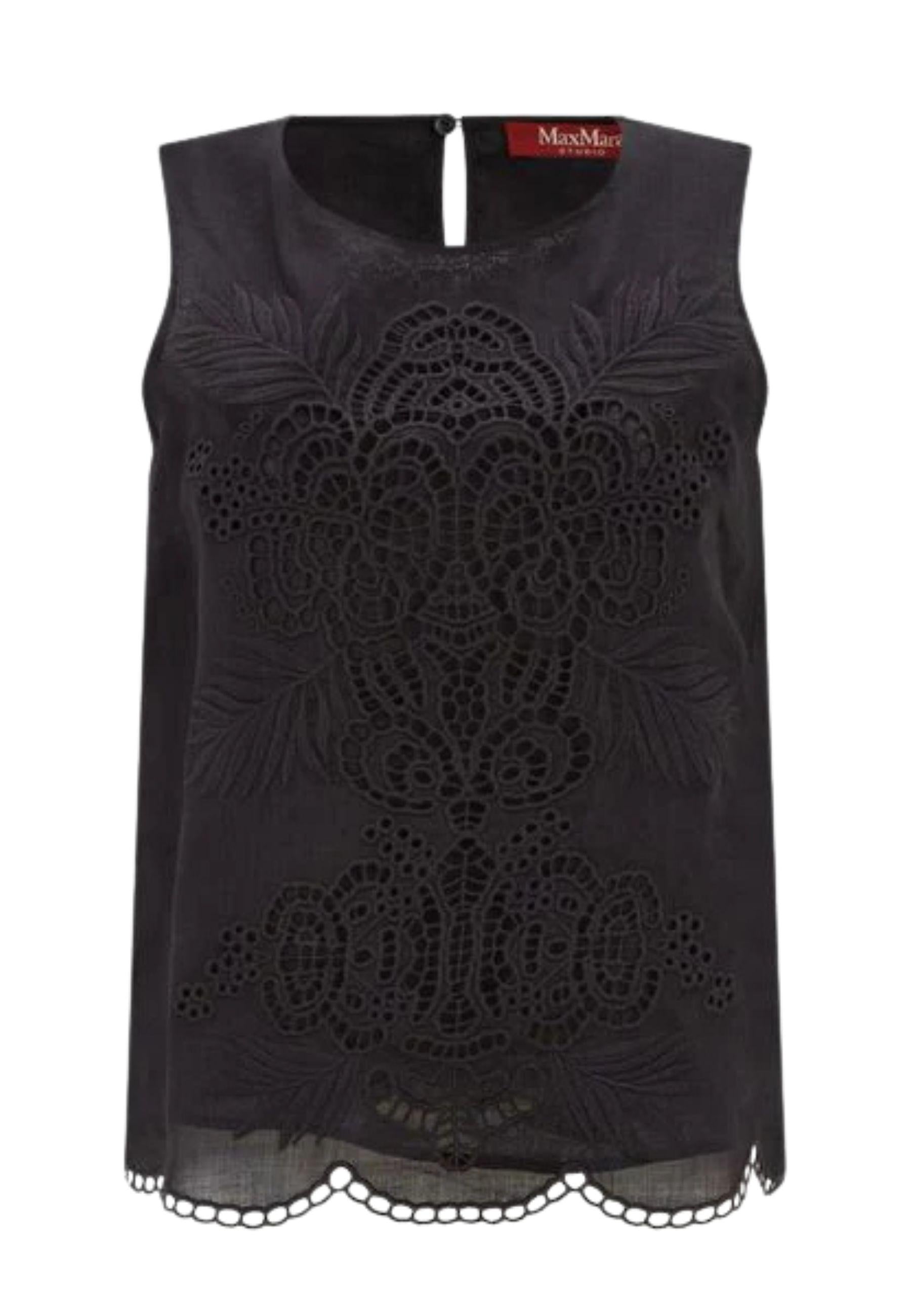 MAX MARA STUDIO - Top donna Efeso in ramiè
