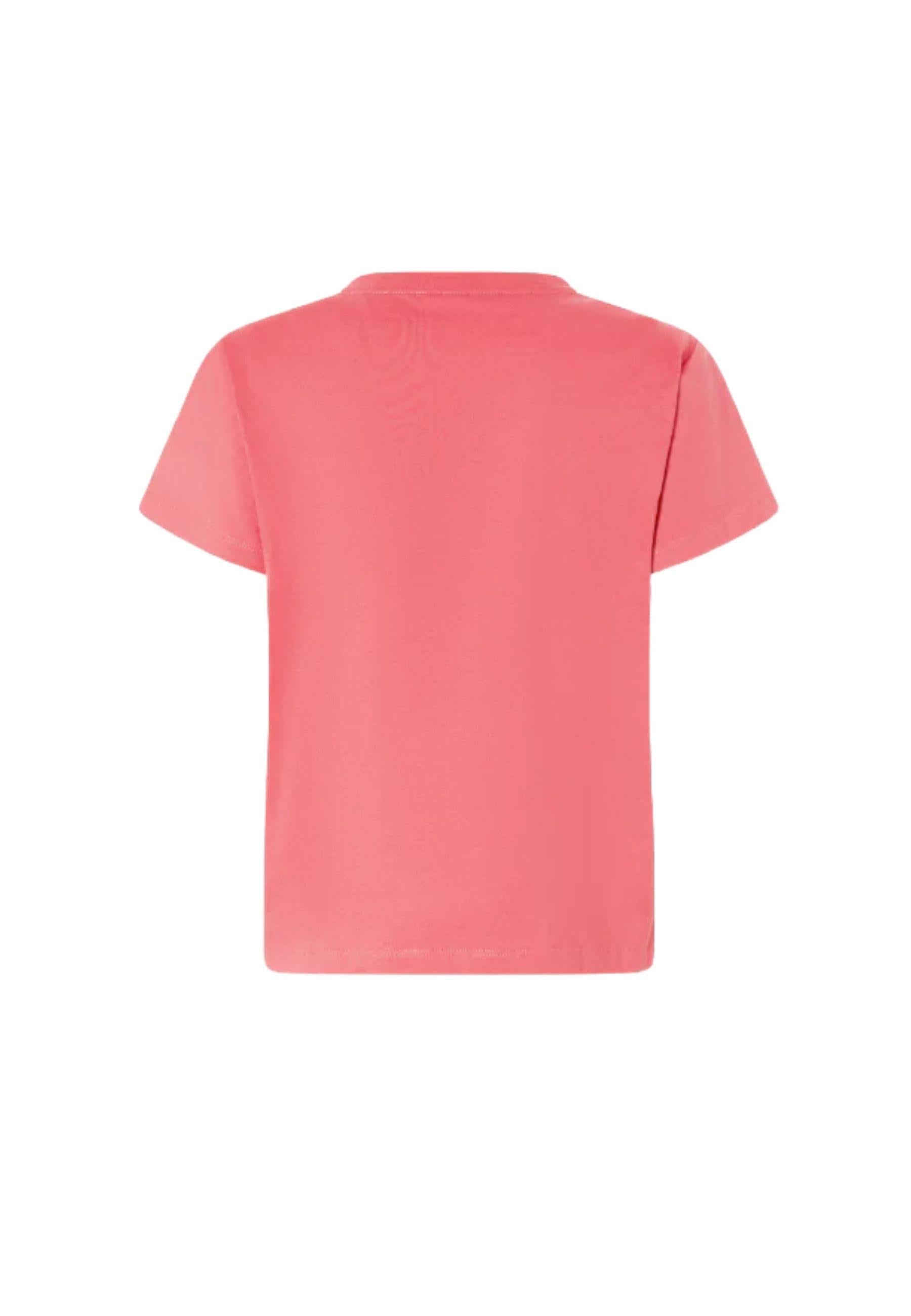T-shirt donna in jersey con ricamo gioiello Love Birds